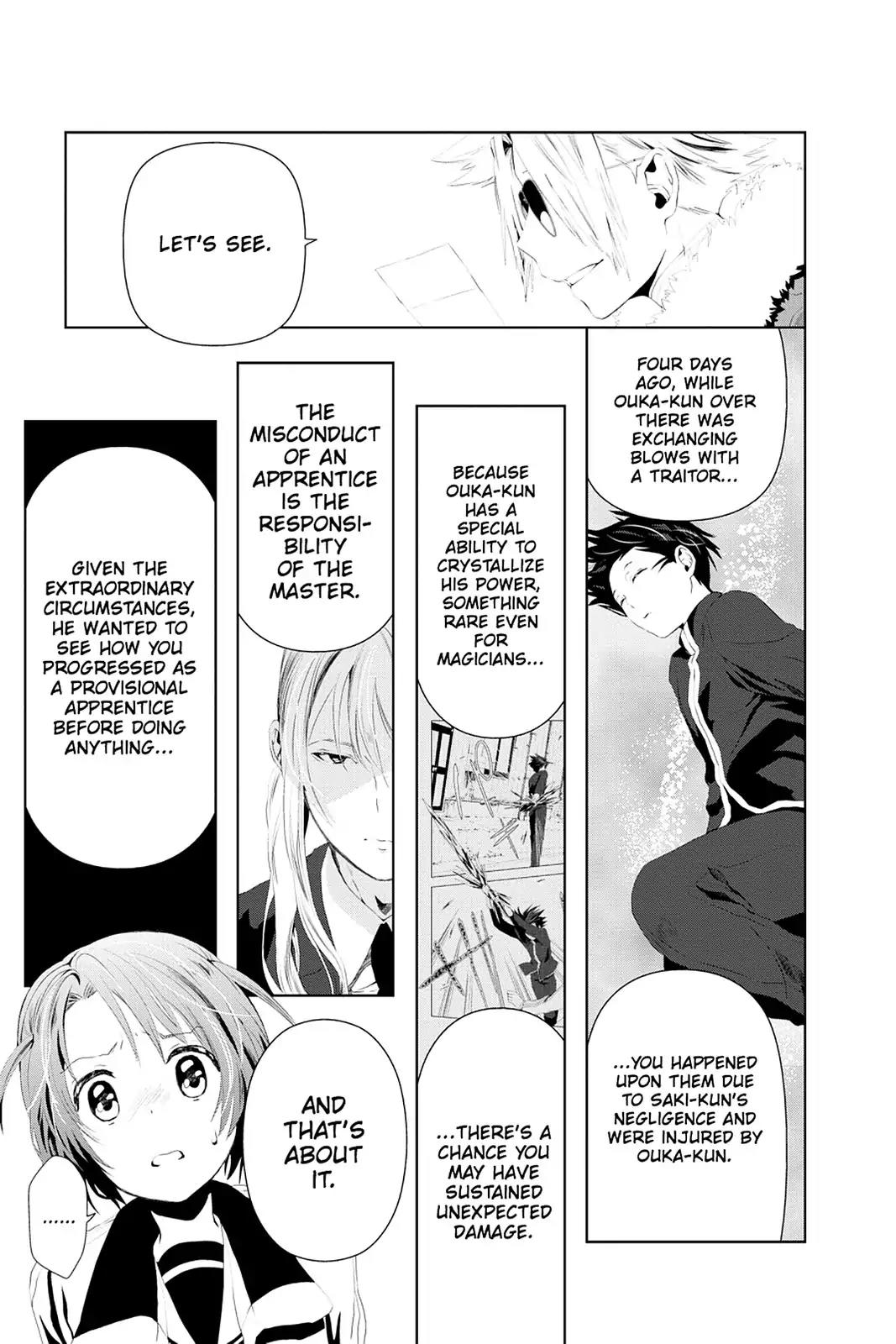 Mahou Tsukai no Deshi ga Warau Toki. Chapter 8 page 9 - Chapter 8: Because I Hate You