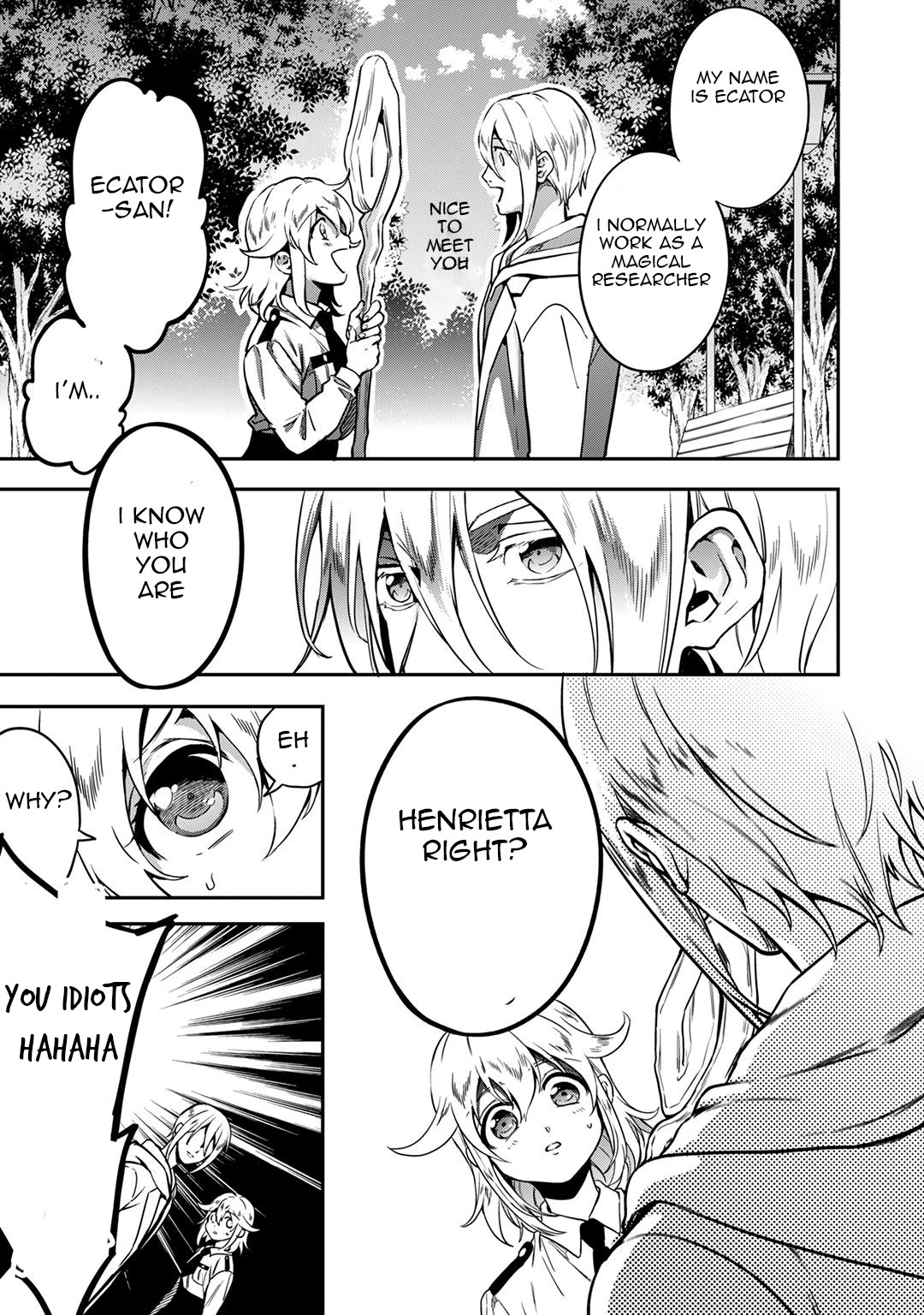 Mahou Tsukai no Oshigoto Chapter 7 page 18 - Chapter 7