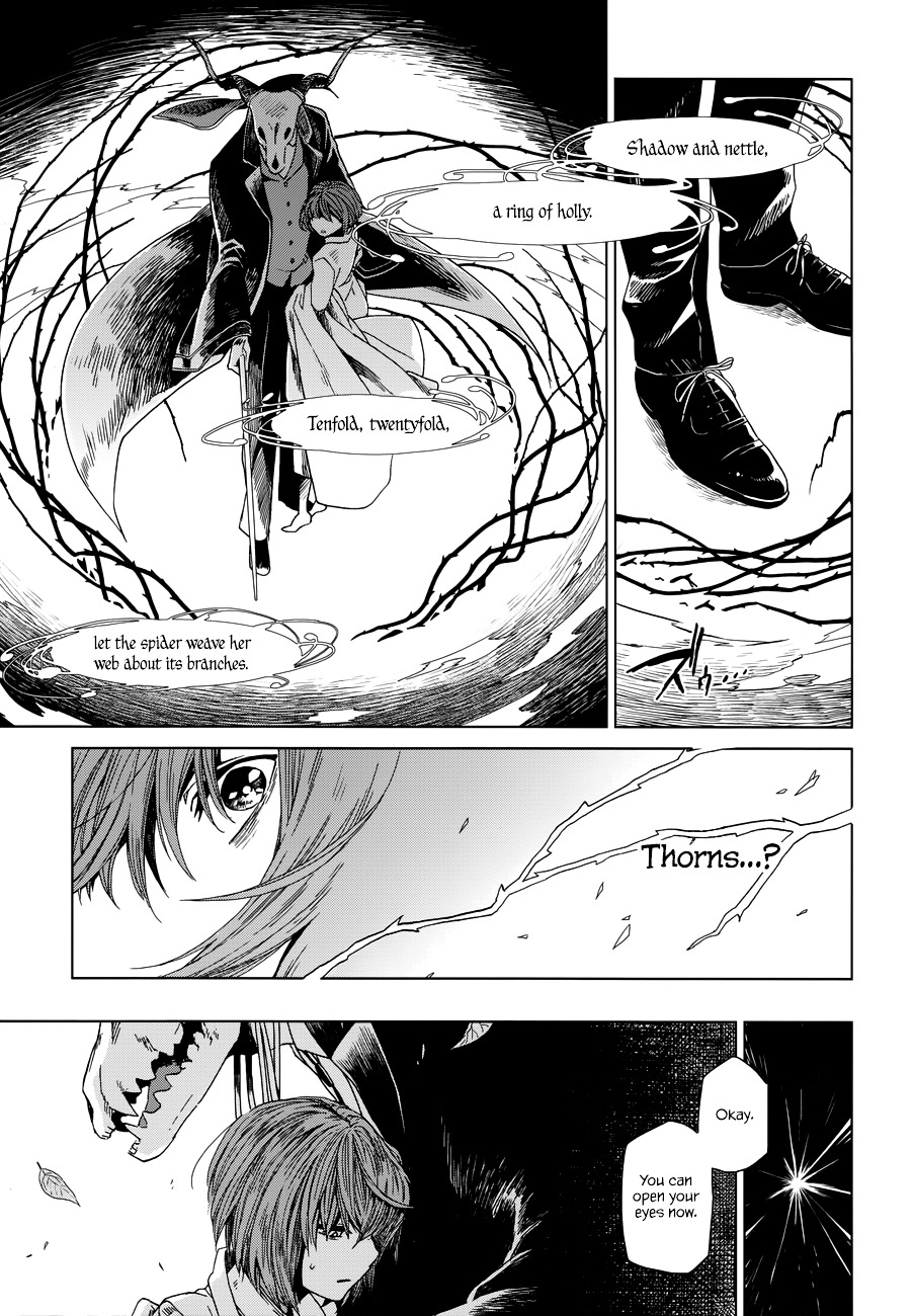Mahou Tsukai no Yome Chapter 1 page 17 - Chapter 1 : April showers bring May flowers.
