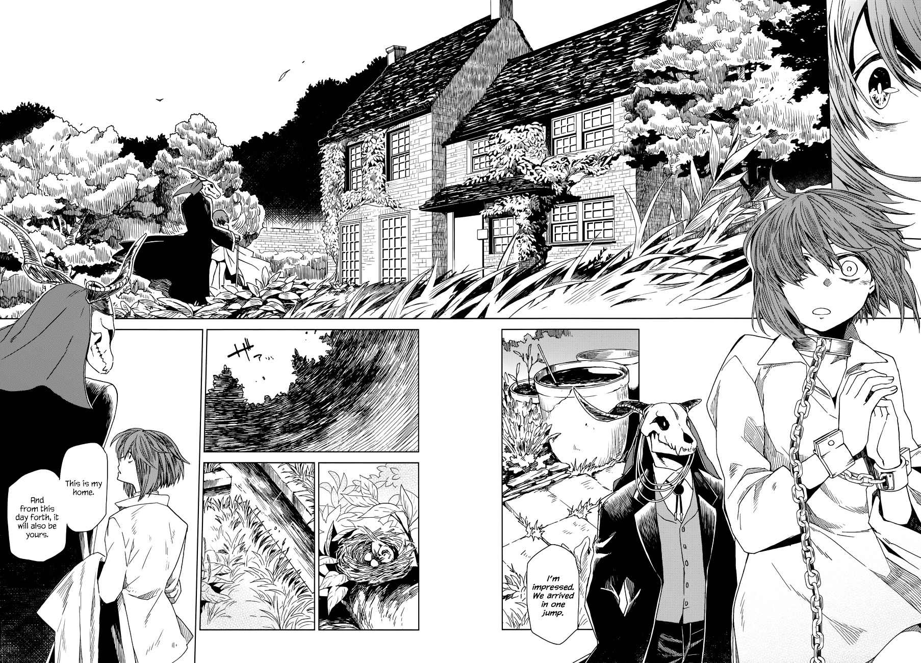 Mahou Tsukai no Yome Chapter 1 page 18 - Chapter 1 : April showers bring May flowers.