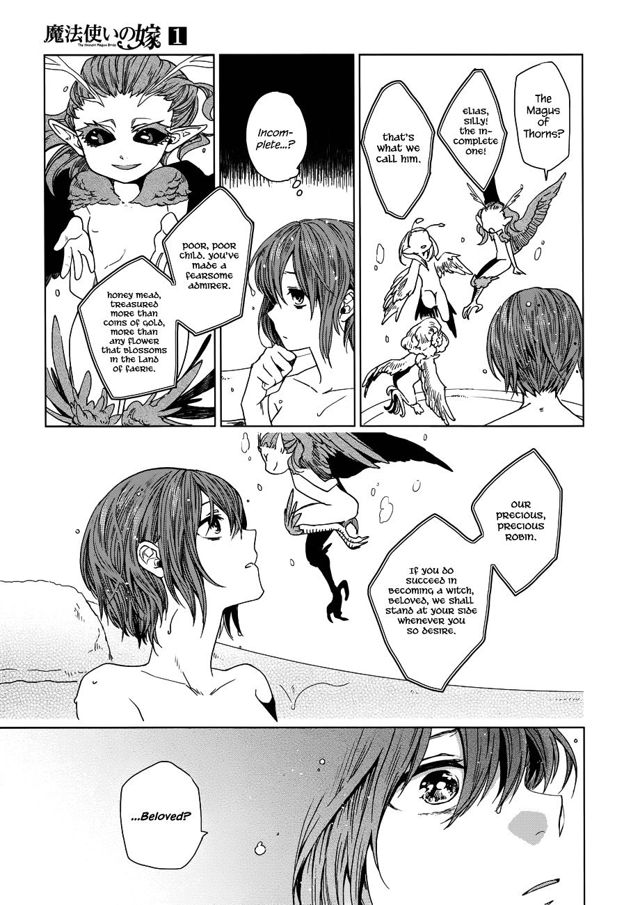 Mahou Tsukai no Yome Chapter 1 page 26 - Chapter 1 : April showers bring May flowers.