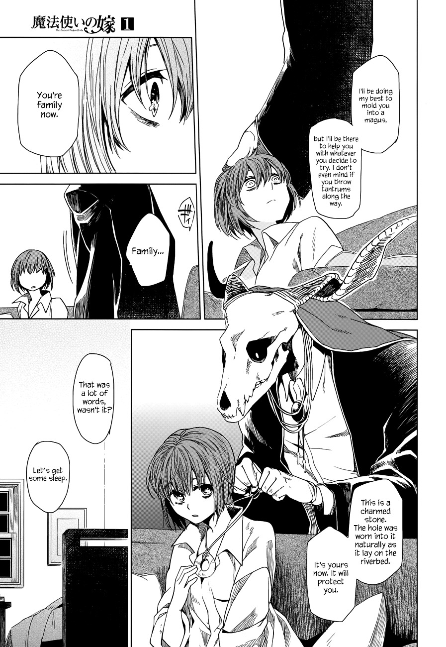 Mahou Tsukai no Yome Chapter 1 page 32 - Chapter 1 : April showers bring May flowers.