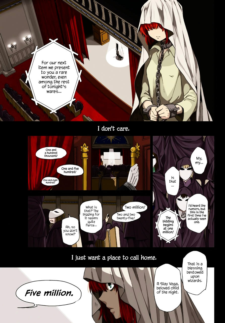 Mahou Tsukai no Yome Chapter 1 page 6 - Chapter 1 : April showers bring May flowers.