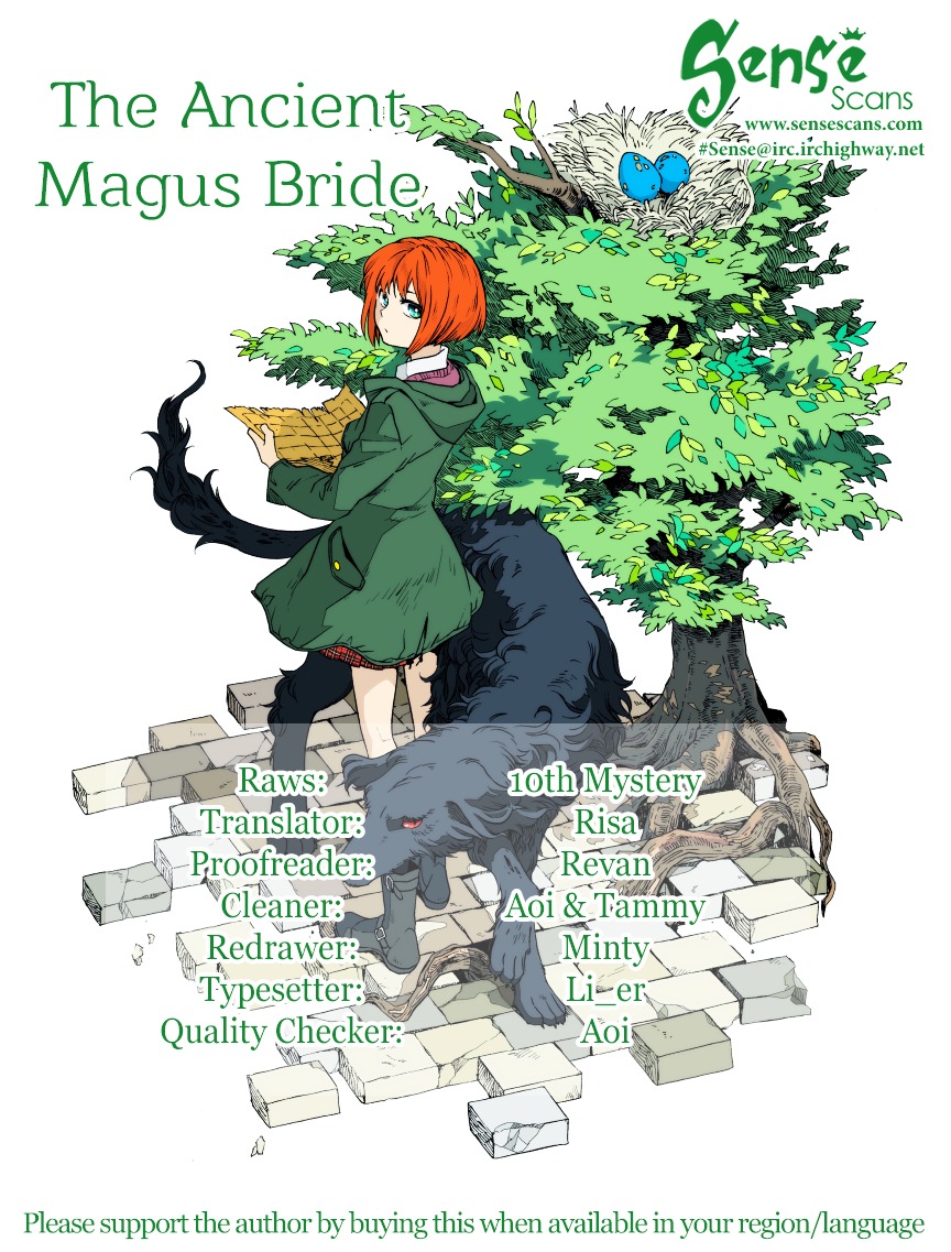 Mahou Tsukai no Yome Chapter 10 page 1 - Chapter 10 : Talk of the Devil, and He Is Sure to Appear