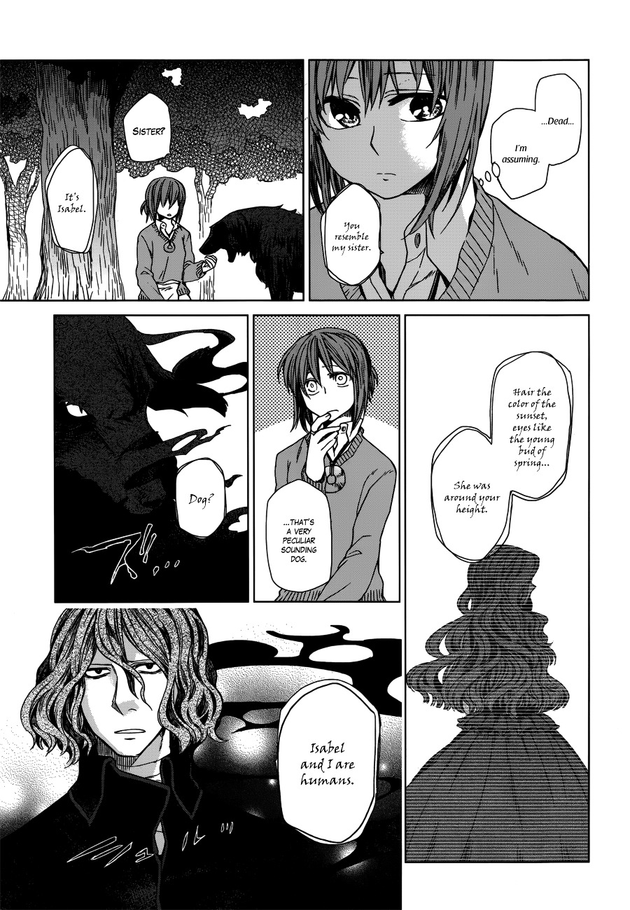Mahou Tsukai no Yome Chapter 10 page 15 - Chapter 10 : Talk of the Devil, and He Is Sure to Appear
