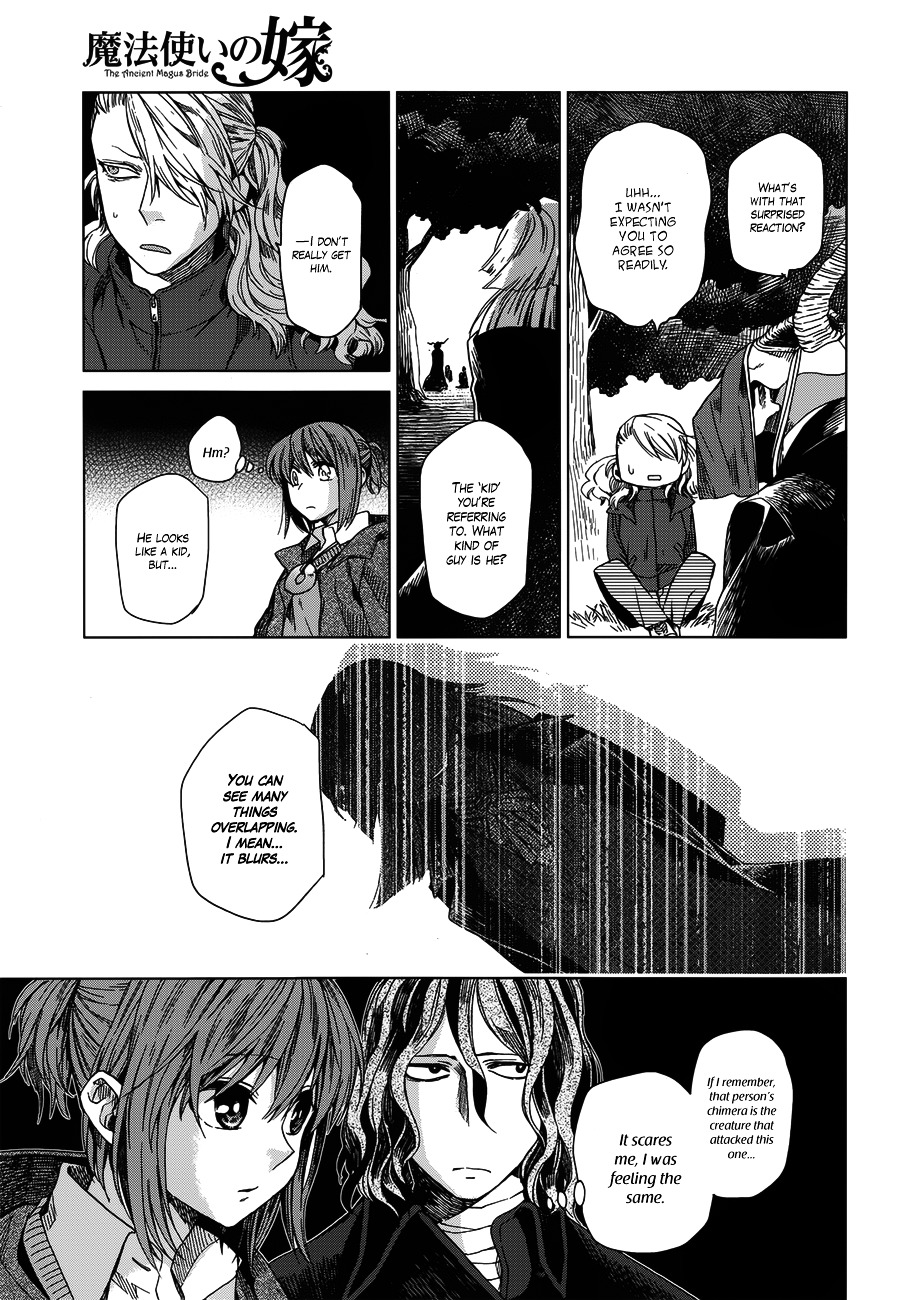Mahou Tsukai no Yome Chapter 10 page 29 - Chapter 10 : Talk of the Devil, and He Is Sure to Appear