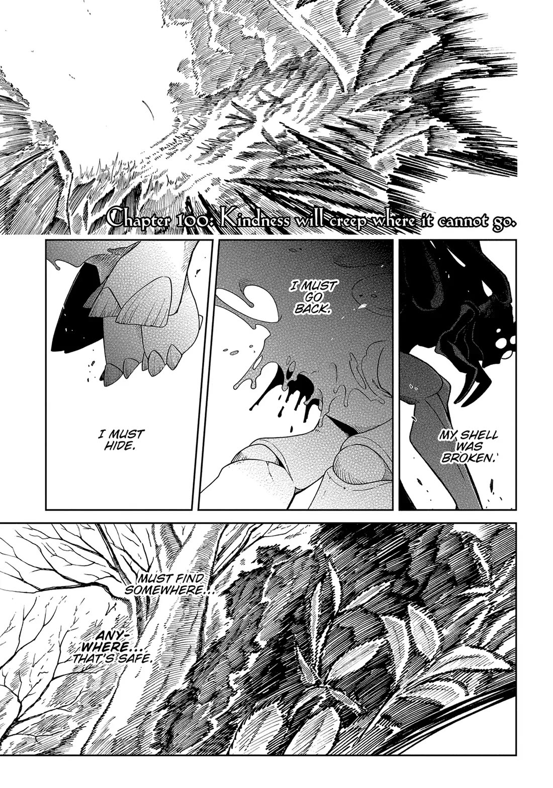 Mahou Tsukai no Yome Chapter 100 page 1 - Chapter 100: Kindness will creep where it cannot go.