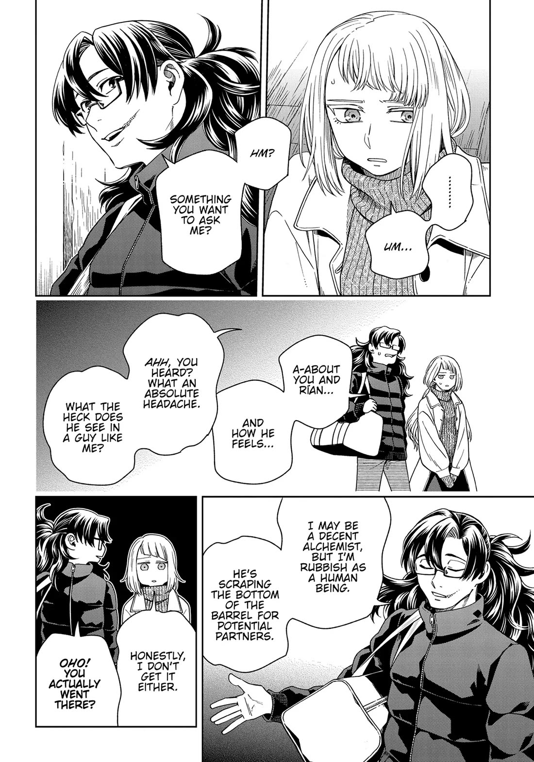 Mahou Tsukai no Yome Chapter 100 page 10 - Chapter 100: Kindness will creep where it cannot go.