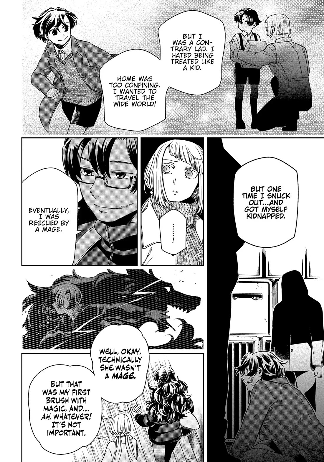 Mahou Tsukai no Yome Chapter 100 page 12 - Chapter 100: Kindness will creep where it cannot go.