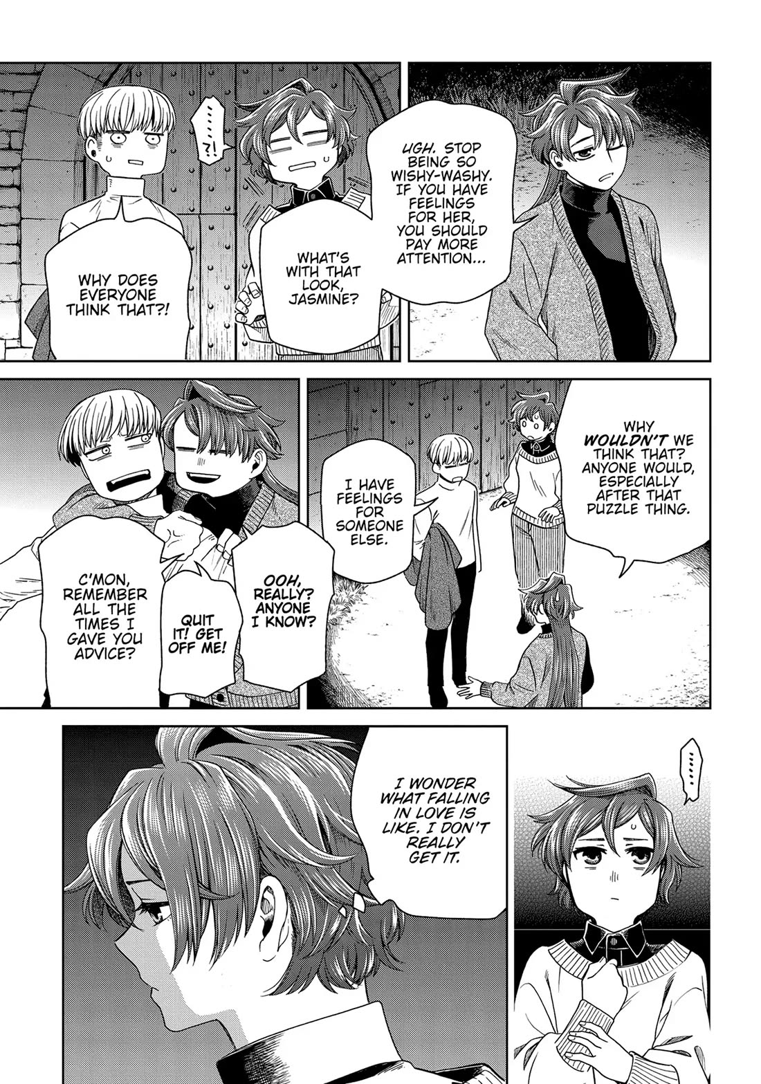 Mahou Tsukai no Yome Chapter 100 page 15 - Chapter 100: Kindness will creep where it cannot go.