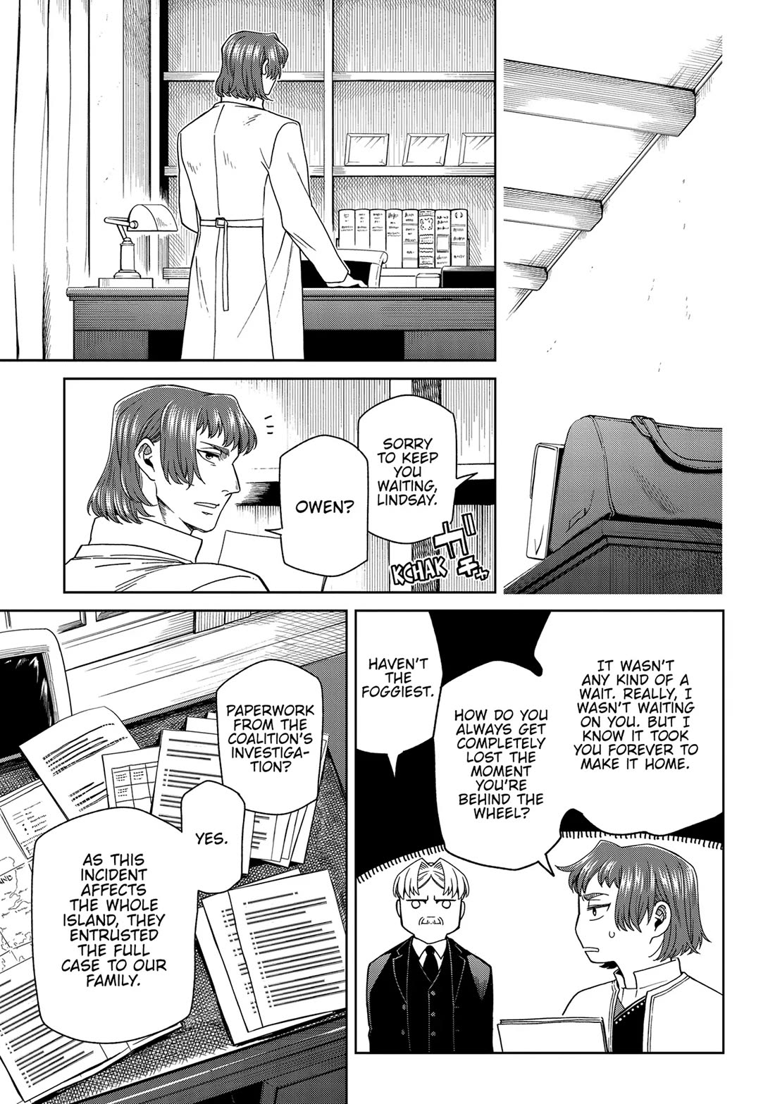 Mahou Tsukai no Yome Chapter 100 page 17 - Chapter 100: Kindness will creep where it cannot go.