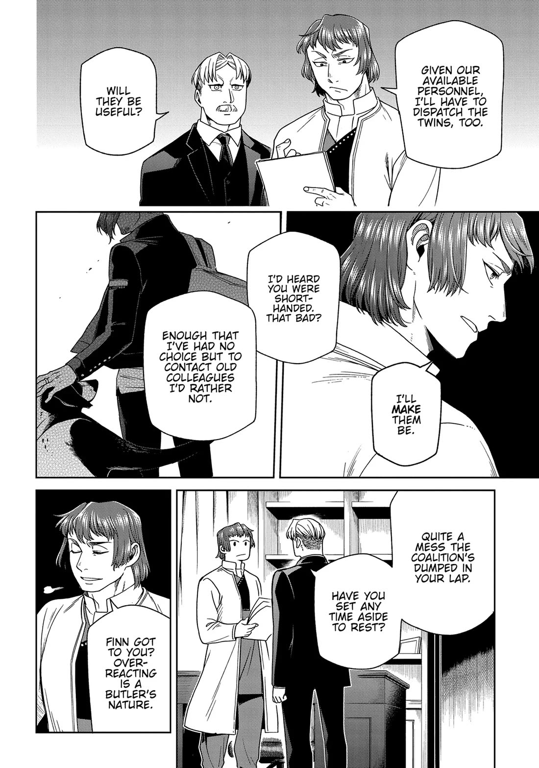 Mahou Tsukai no Yome Chapter 100 page 18 - Chapter 100: Kindness will creep where it cannot go.