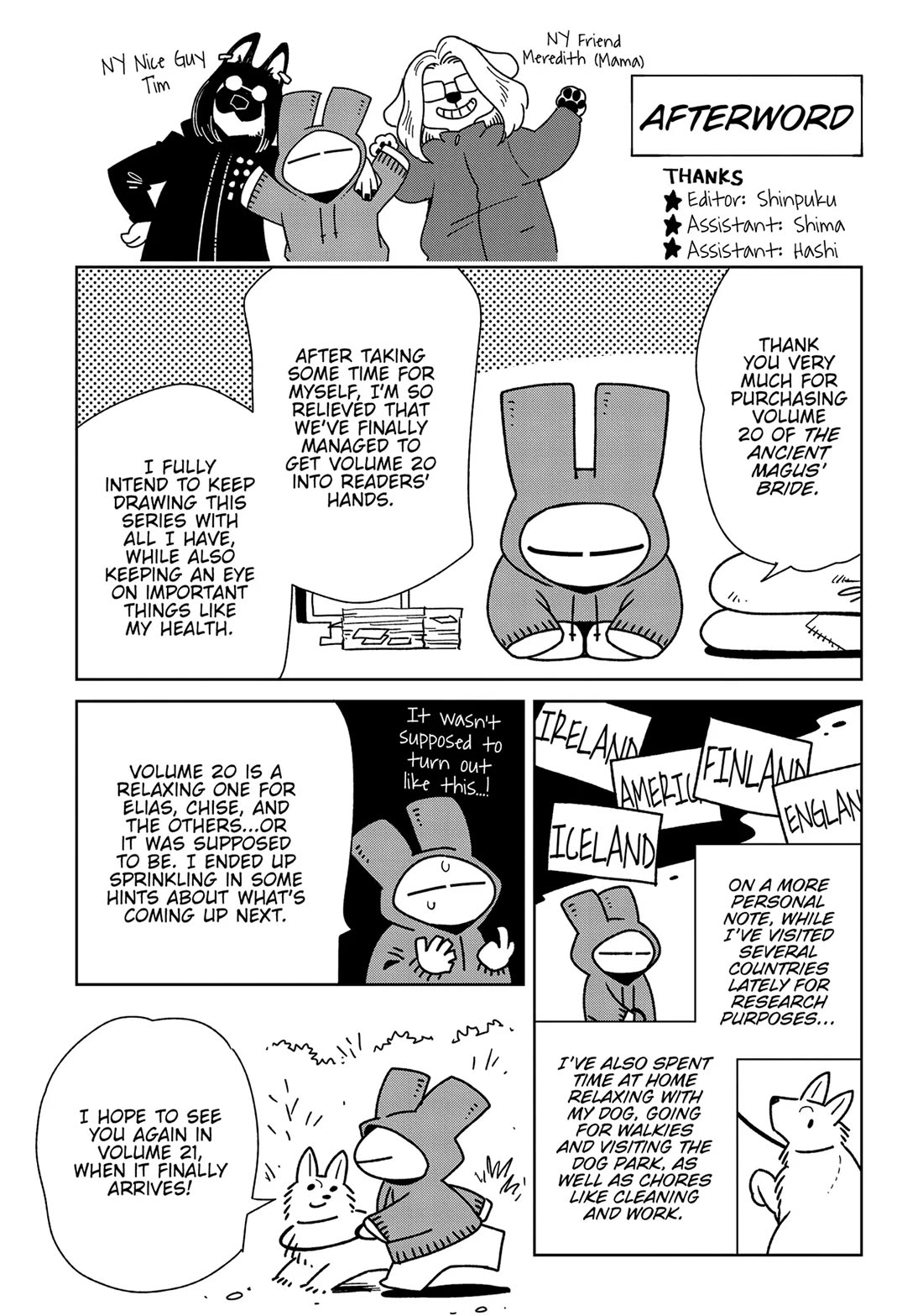 Mahou Tsukai no Yome Chapter 100 page 21 - Chapter 100: Kindness will creep where it cannot go.