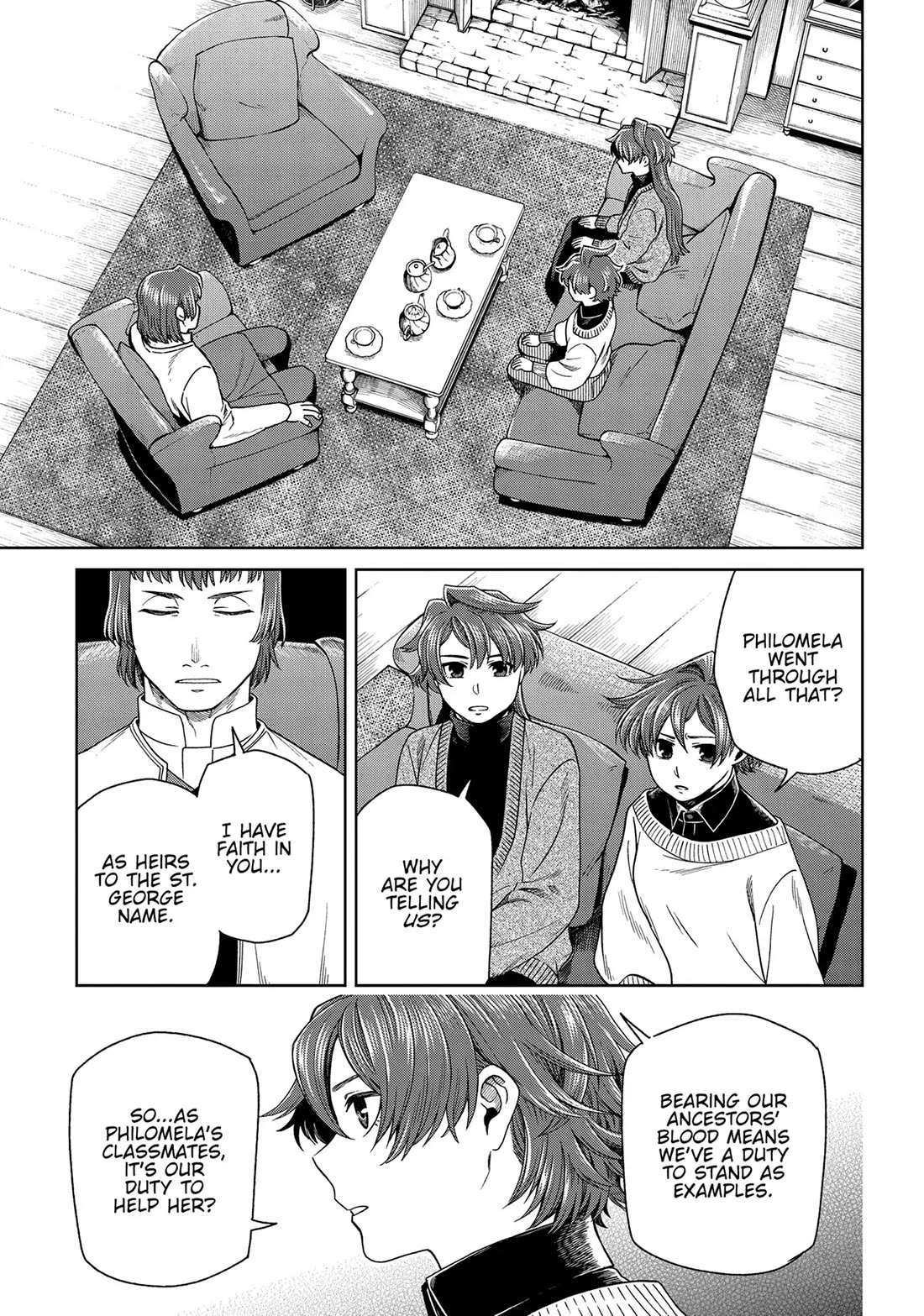 Mahou Tsukai no Yome Chapter 100 page 3 - Chapter 100: Kindness will creep where it cannot go.