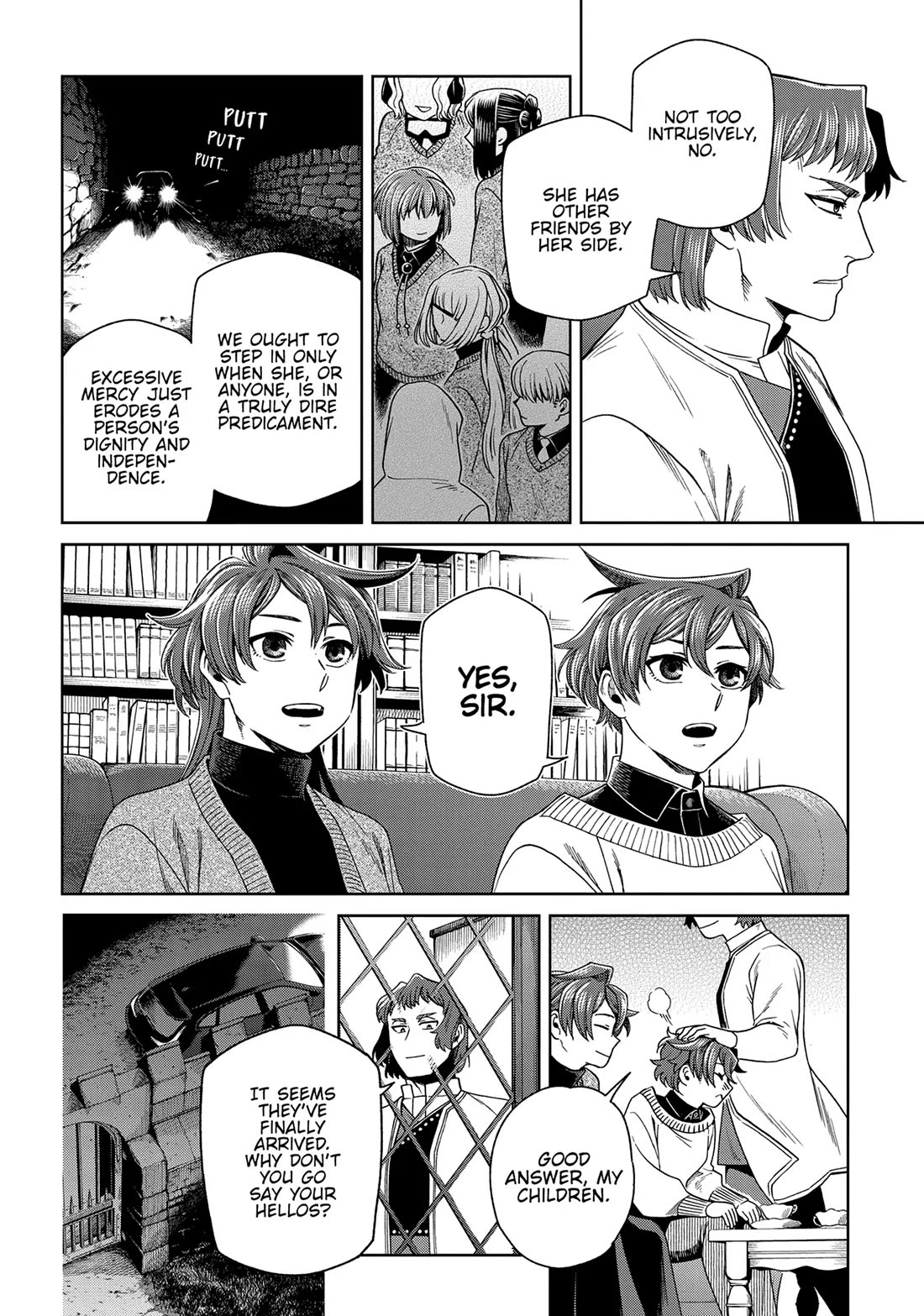 Mahou Tsukai no Yome Chapter 100 page 4 - Chapter 100: Kindness will creep where it cannot go.