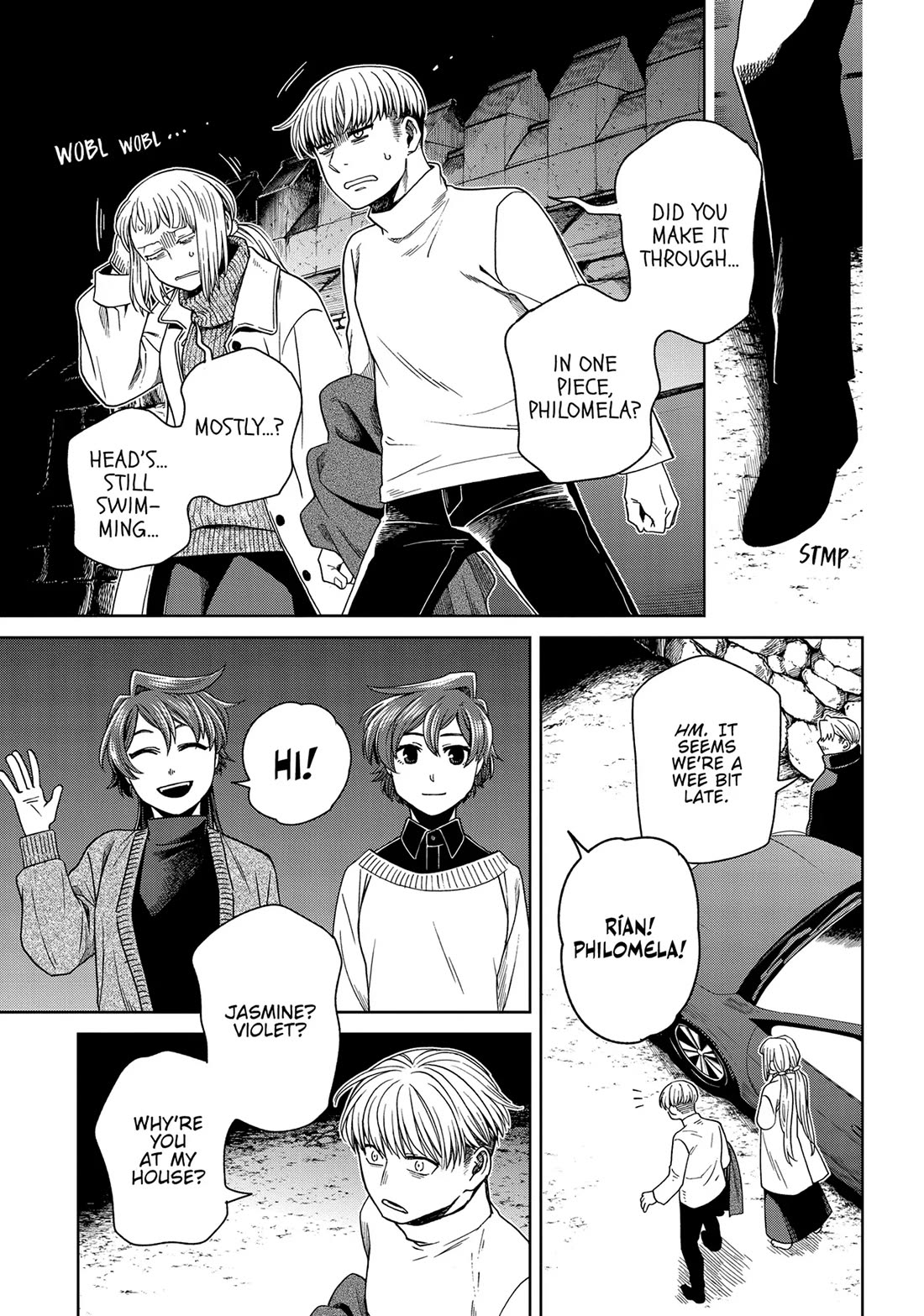 Mahou Tsukai no Yome Chapter 100 page 5 - Chapter 100: Kindness will creep where it cannot go.