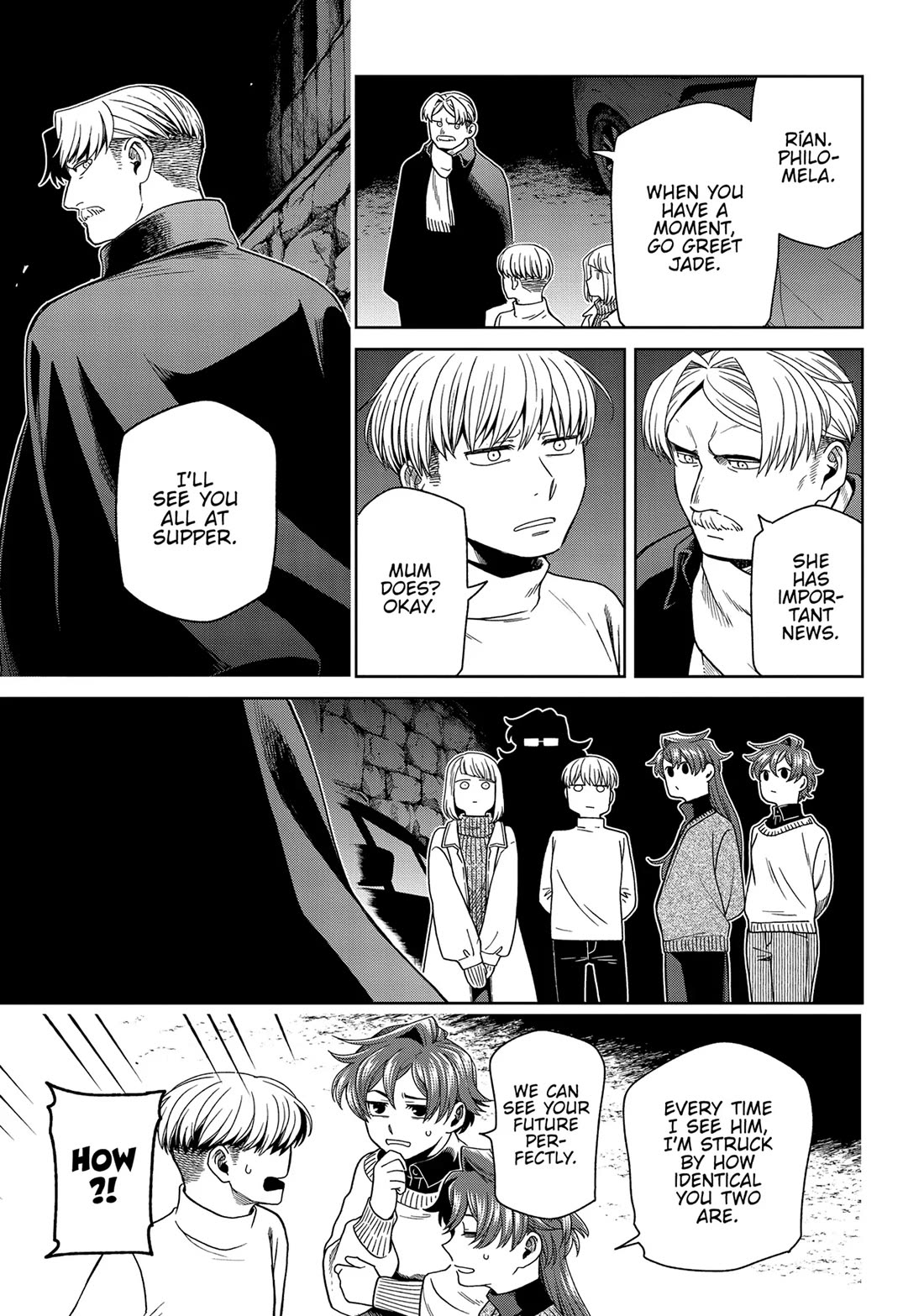 Mahou Tsukai no Yome Chapter 100 page 7 - Chapter 100: Kindness will creep where it cannot go.