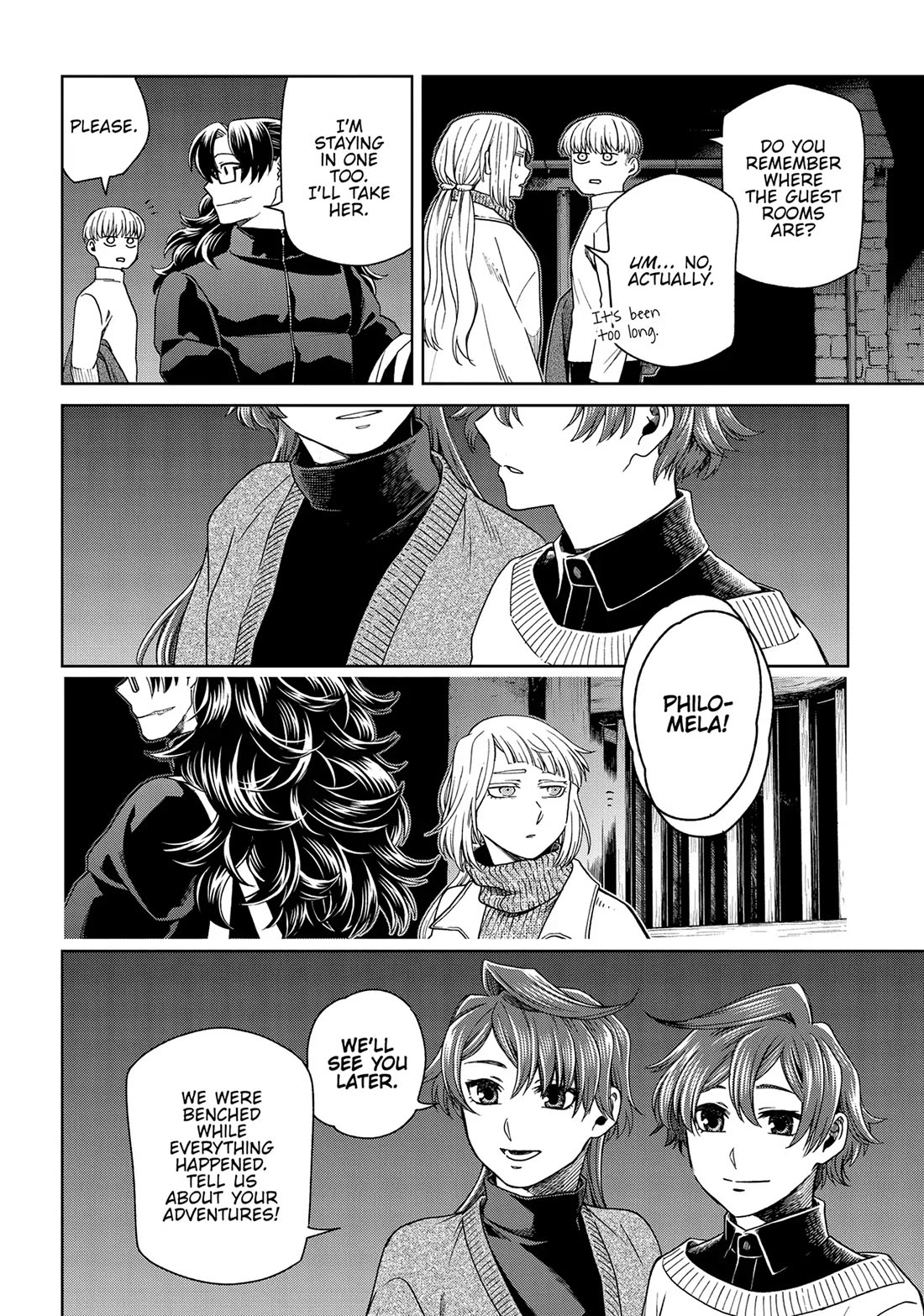 Mahou Tsukai no Yome Chapter 100 page 8 - Chapter 100: Kindness will creep where it cannot go.