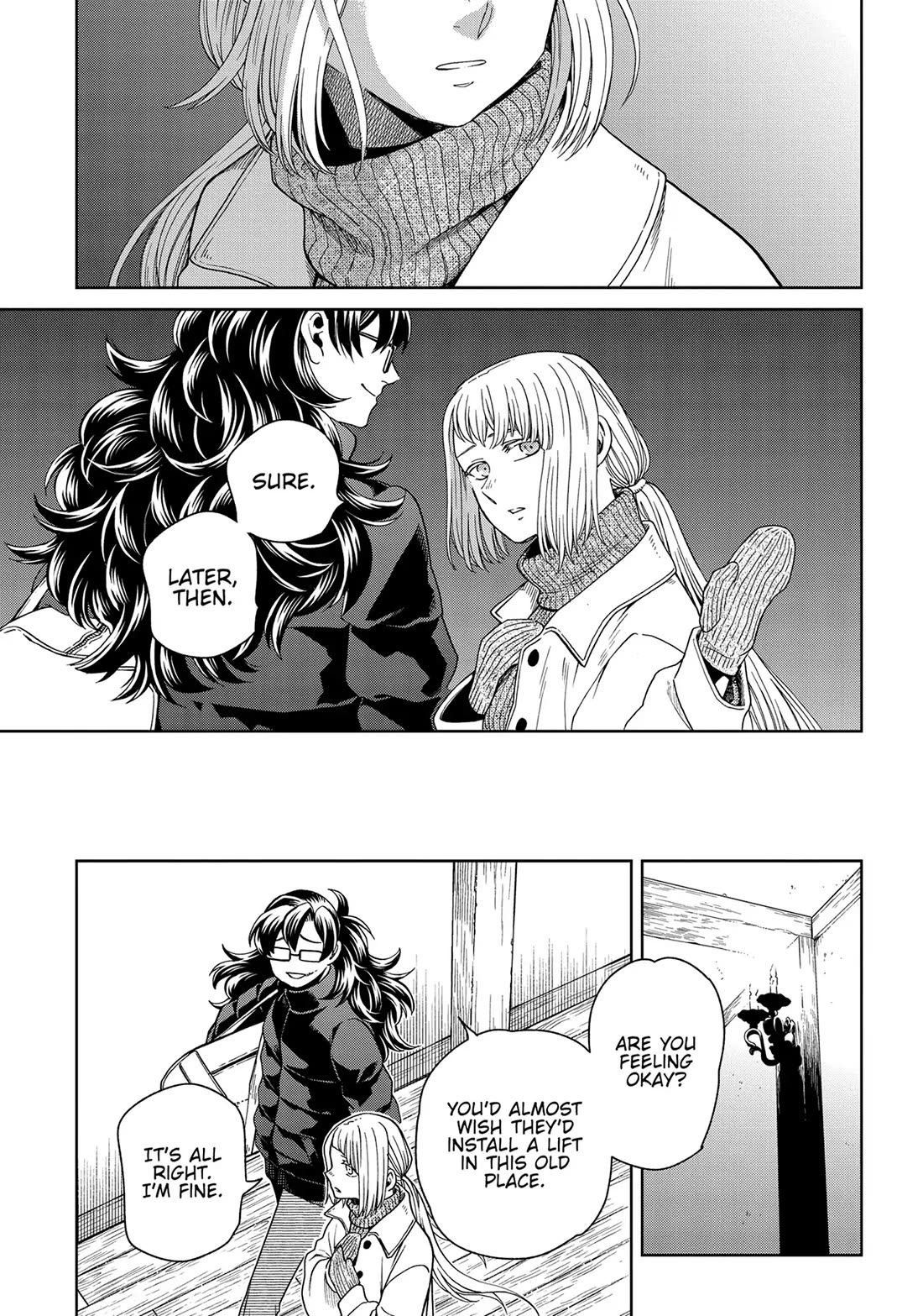 Mahou Tsukai no Yome Chapter 100 page 9 - Chapter 100: Kindness will creep where it cannot go.