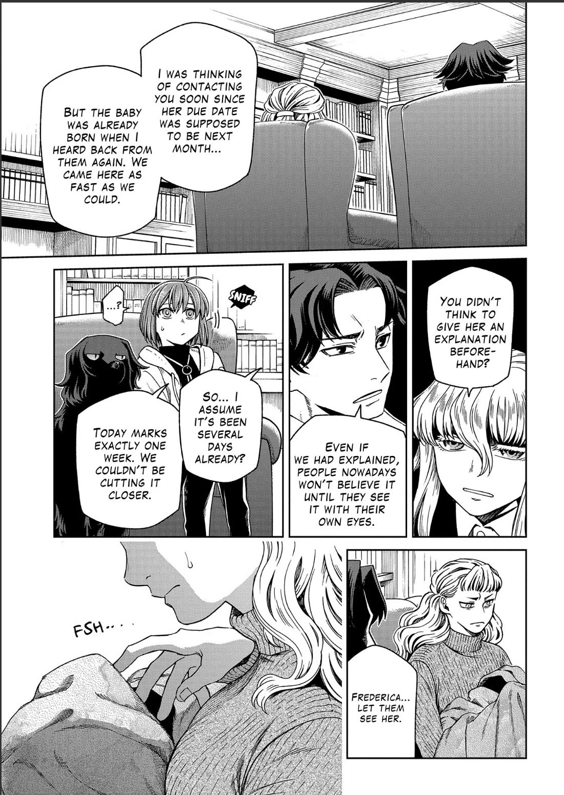 Mahou Tsukai no Yome Chapter 101 page 17 - Chapter 101