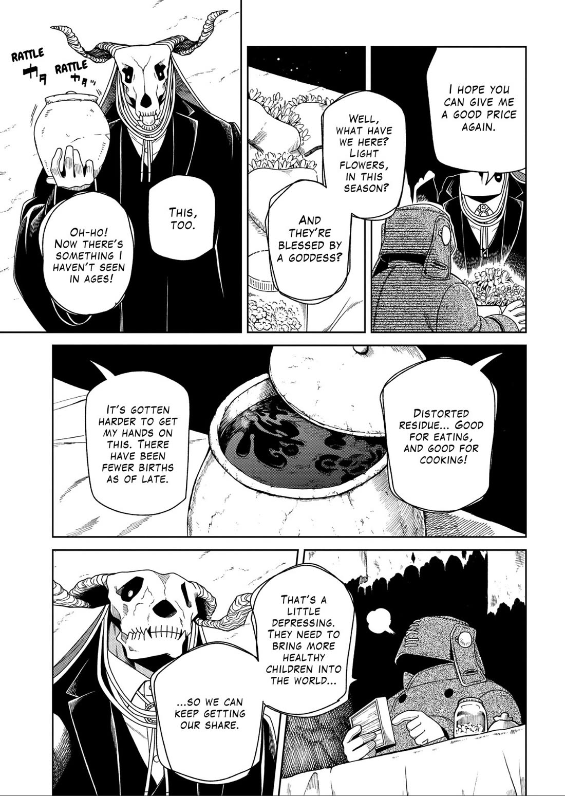 Mahou Tsukai no Yome Chapter 103 page 17 - Chapter 103