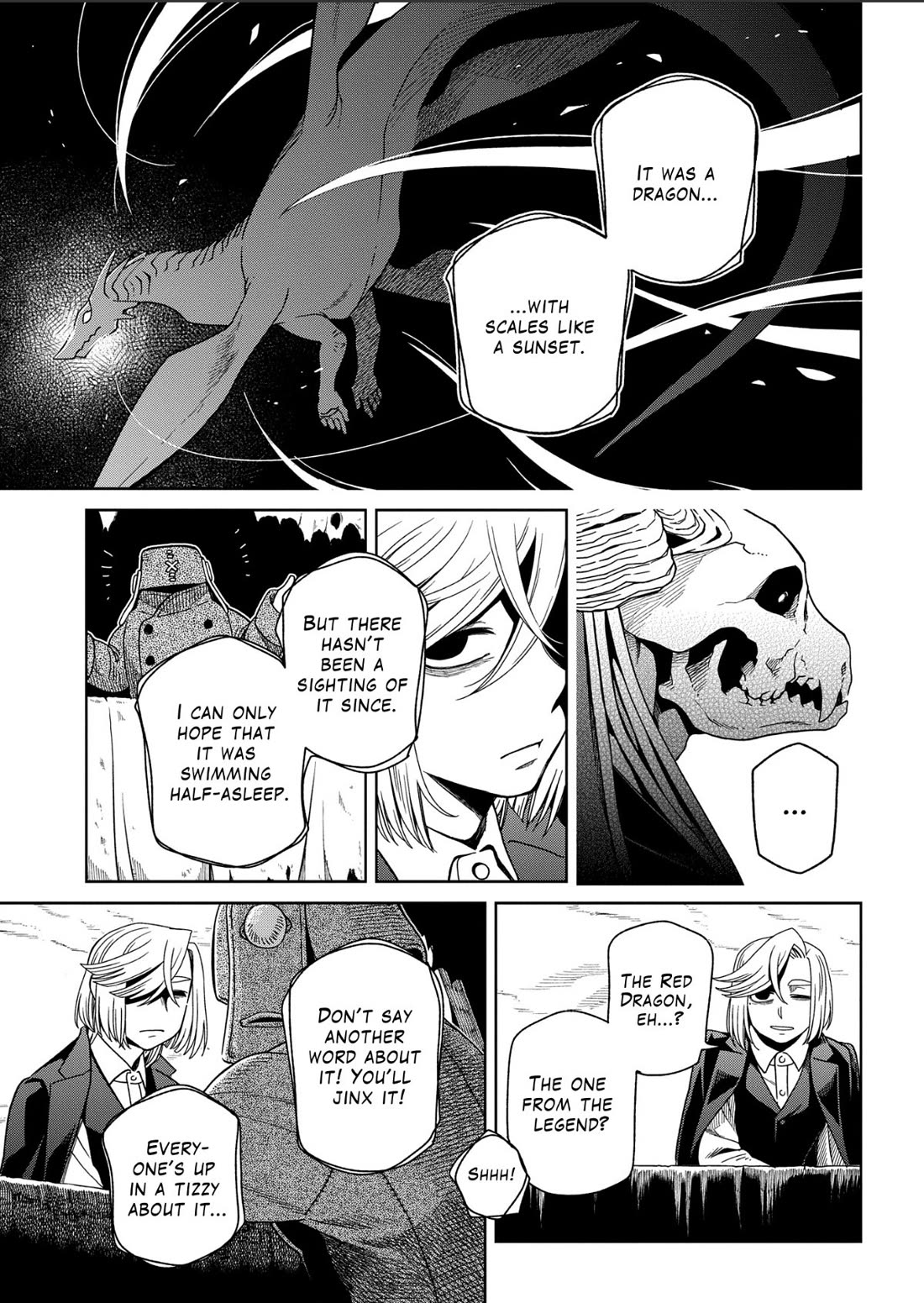 Mahou Tsukai no Yome Chapter 103 page 21 - Chapter 103