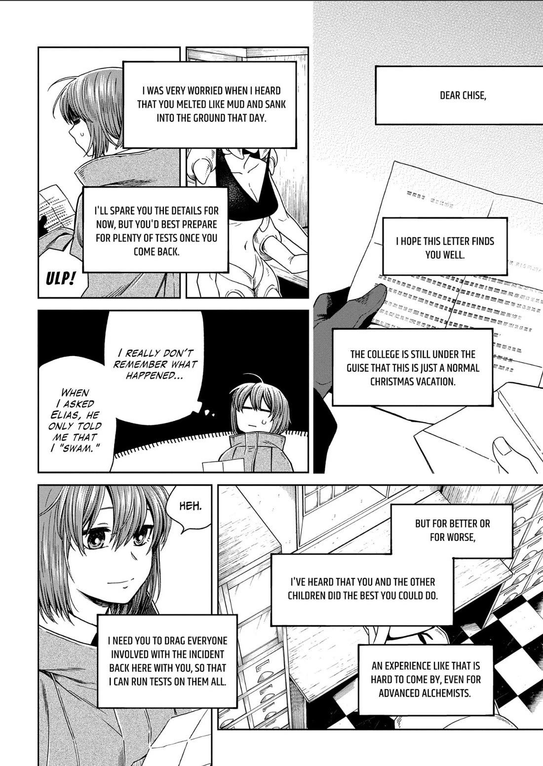 Mahou Tsukai no Yome Chapter 103 page 8 - Chapter 103