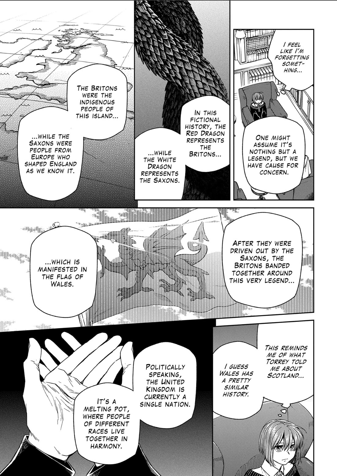 Mahou Tsukai no Yome Chapter 104 page 13 - Chapter 104
