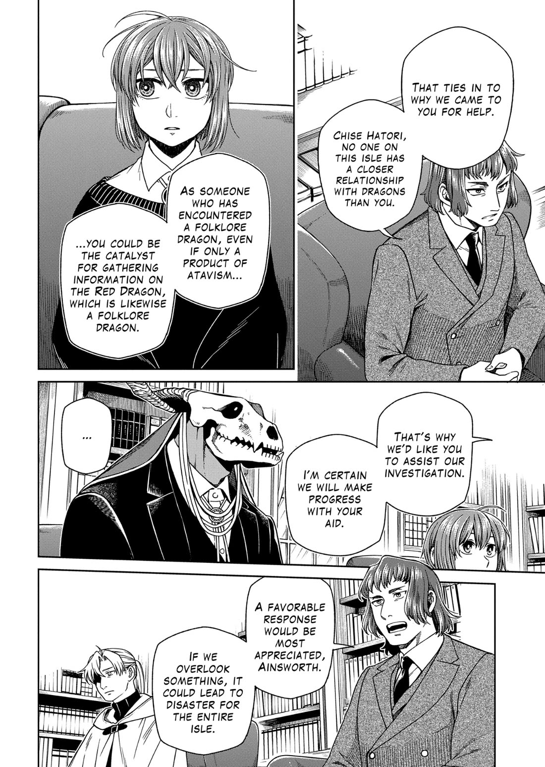 Mahou Tsukai no Yome Chapter 104 page 16 - Chapter 104
