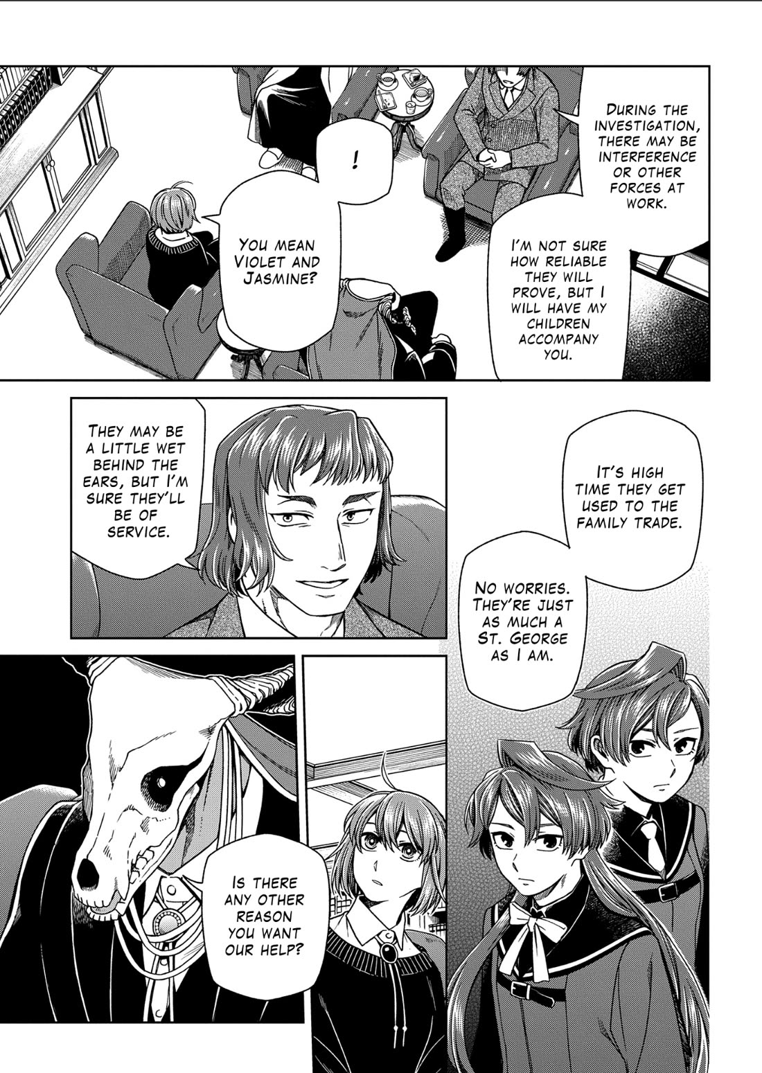 Mahou Tsukai no Yome Chapter 104 page 17 - Chapter 104