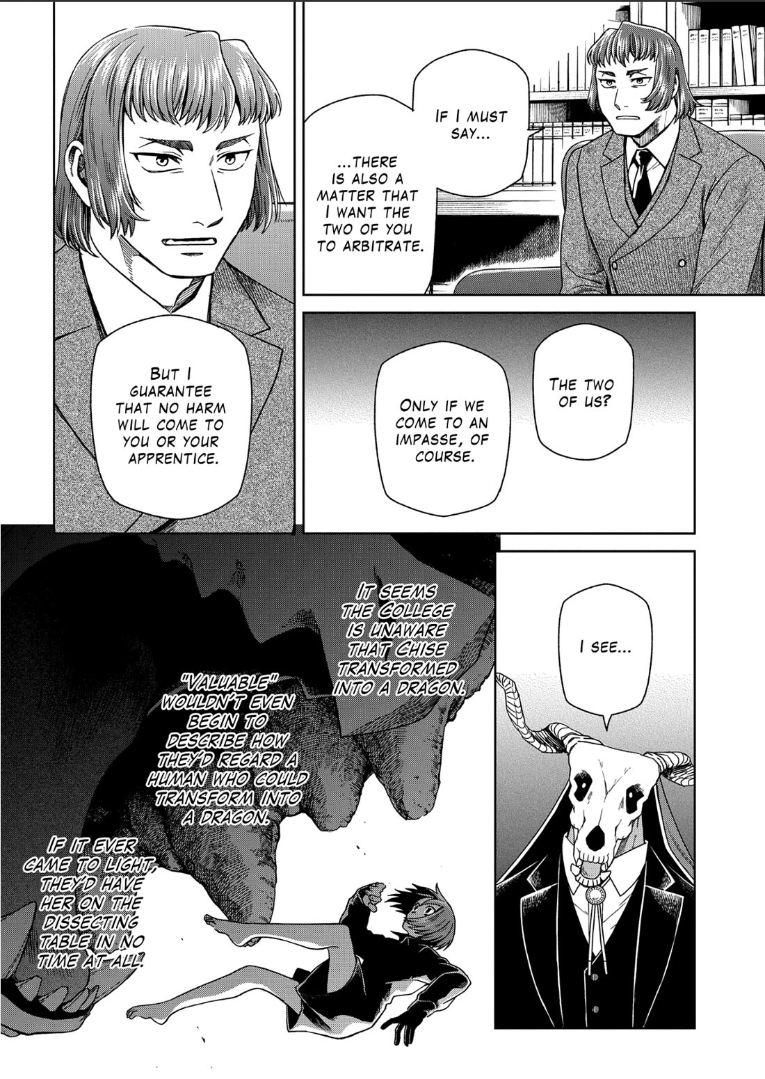 Mahou Tsukai no Yome Chapter 104 page 18 - Chapter 104