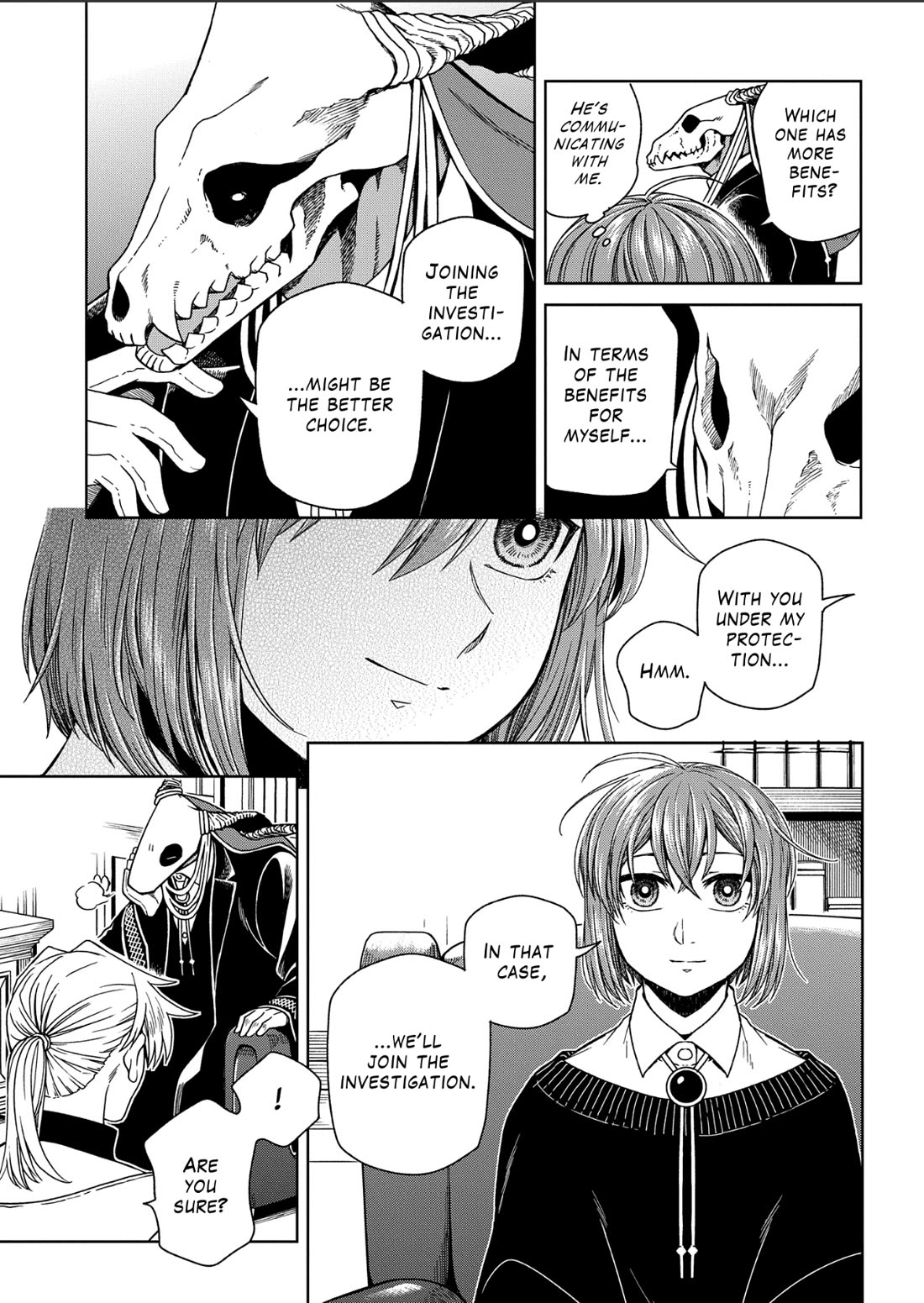 Mahou Tsukai no Yome Chapter 104 page 21 - Chapter 104