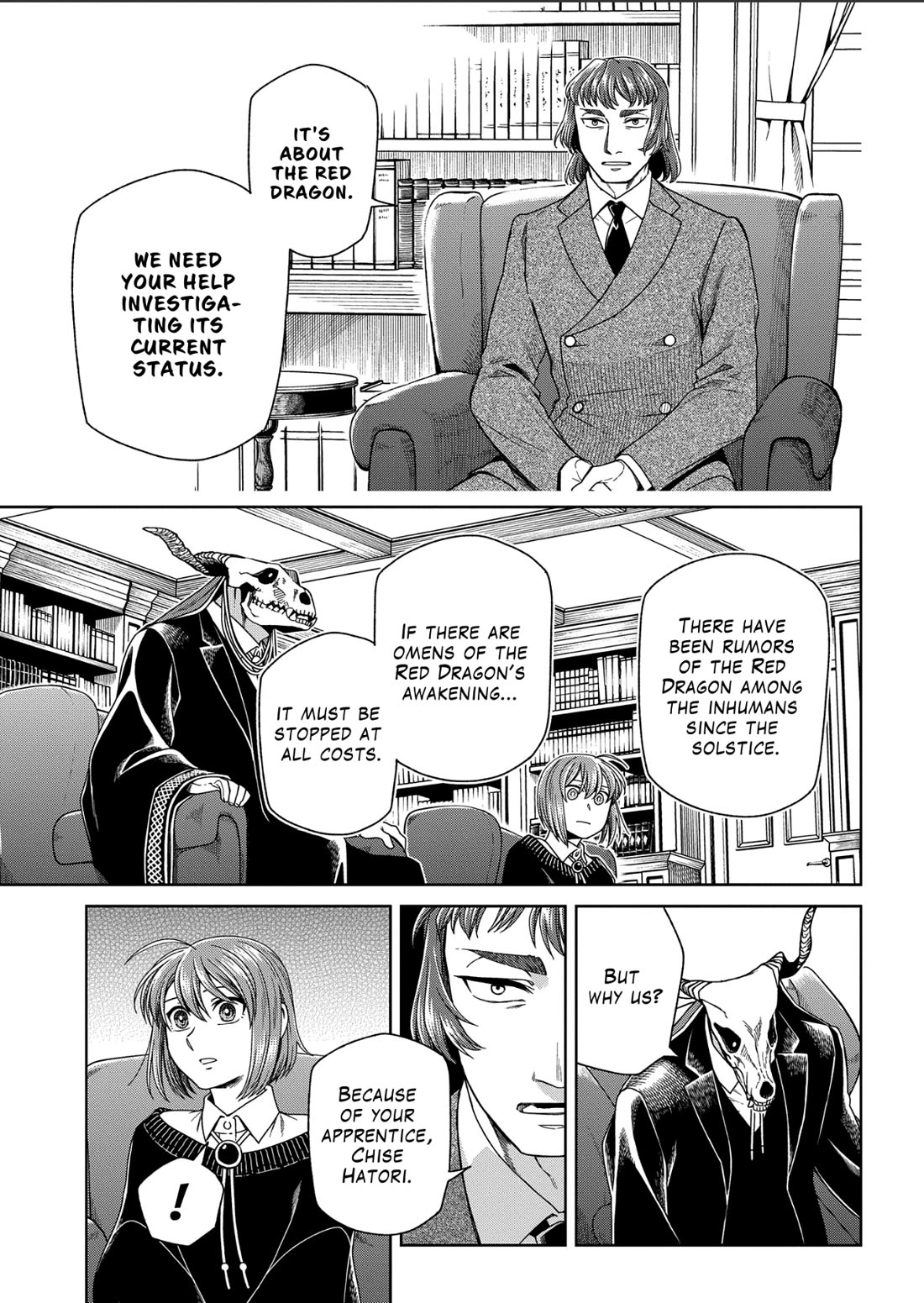 Mahou Tsukai no Yome Chapter 104 page 7 - Chapter 104