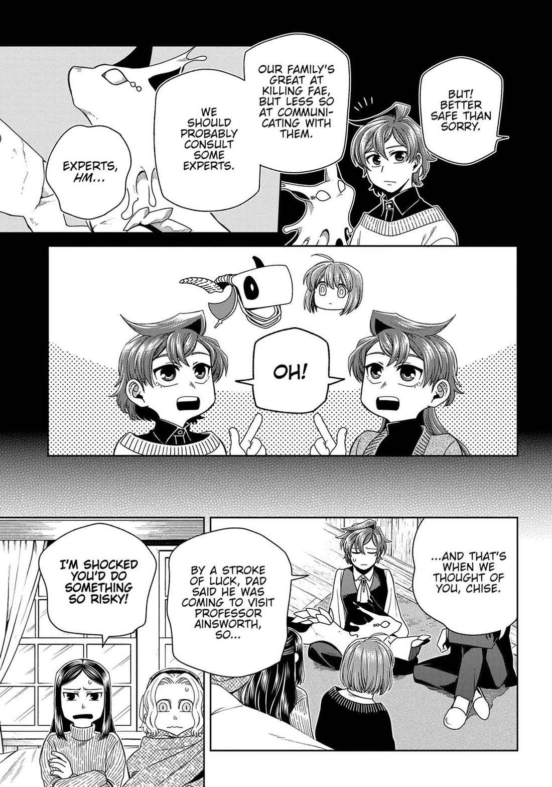 Mahou Tsukai no Yome Chapter 105 page 21 - Chapter 105