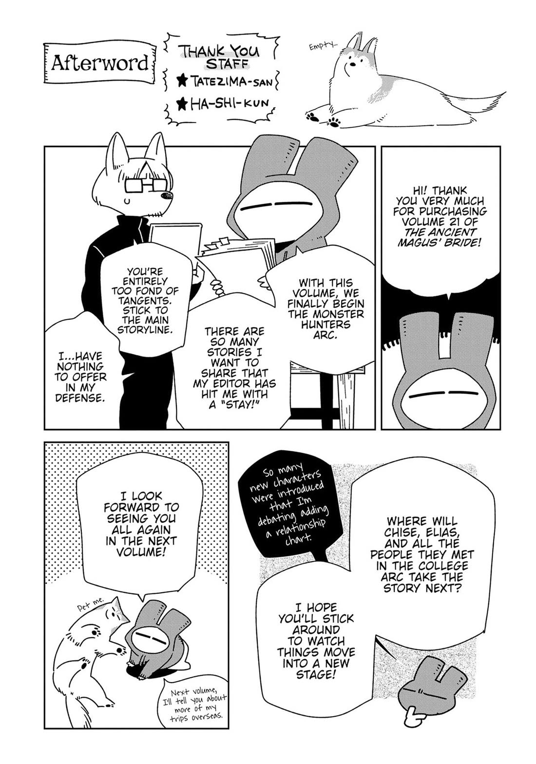 Mahou Tsukai no Yome Chapter 105 page 43 - Chapter 105