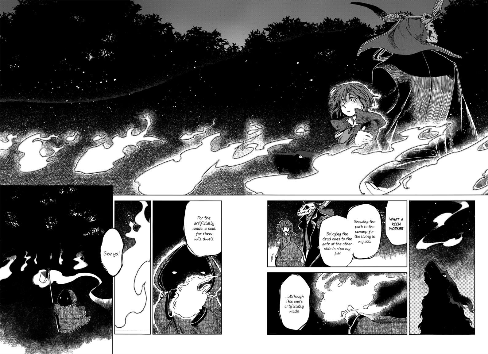 Mahou Tsukai no Yome Chapter 12 page 34 - Chapter 12 : Let Sleeping Dogs Lie