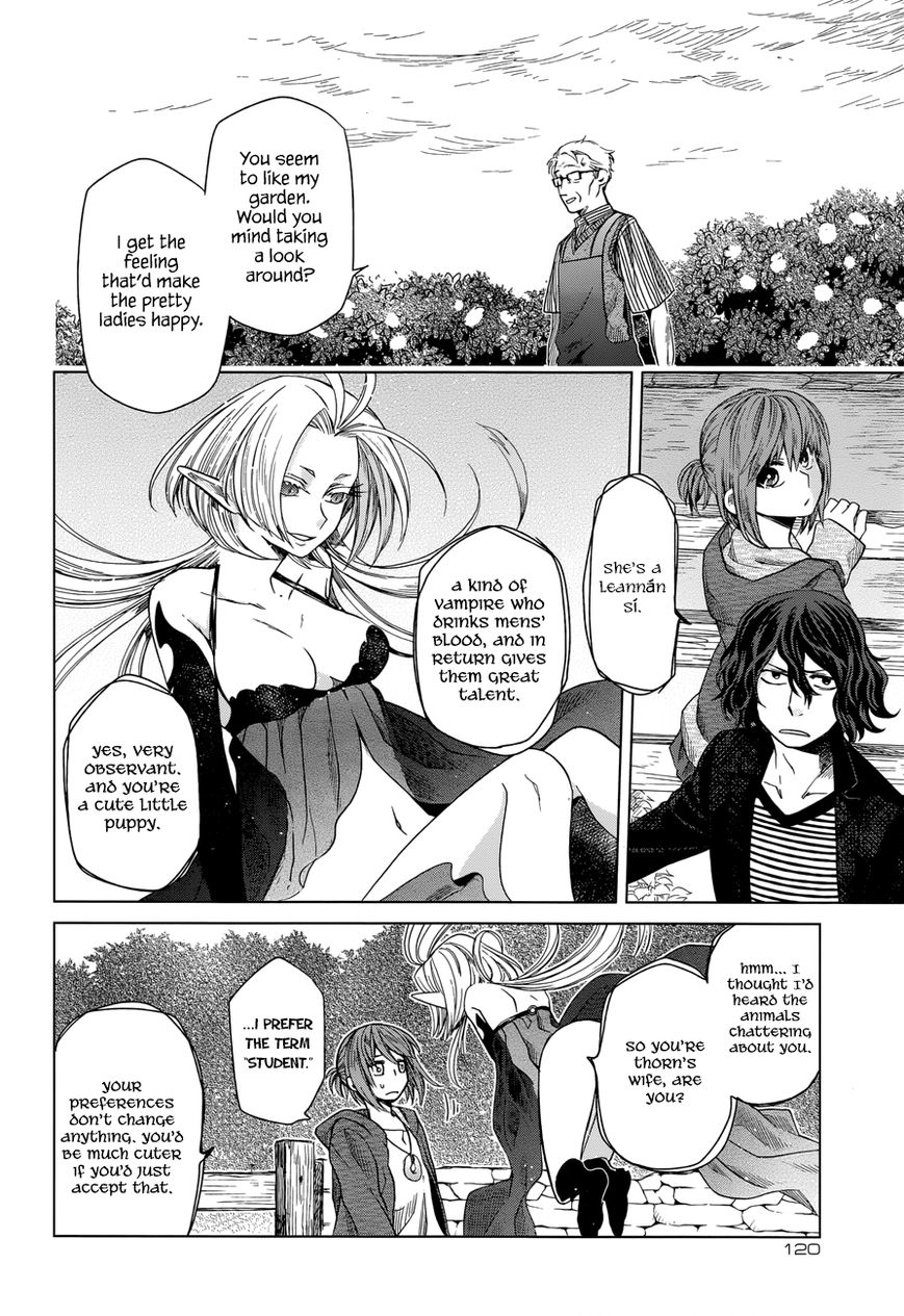 Mahou Tsukai no Yome Chapter 14 page 14 - Chapter 14 : Little pitchers have long ears.