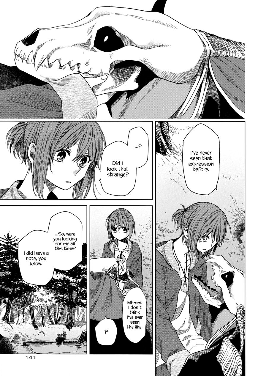 Mahou Tsukai no Yome Chapter 14 page 35 - Chapter 14 : Little pitchers have long ears.
