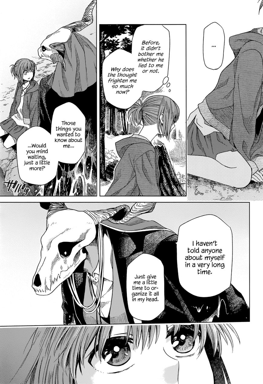 Mahou Tsukai no Yome Chapter 14 page 37 - Chapter 14 : Little pitchers have long ears.