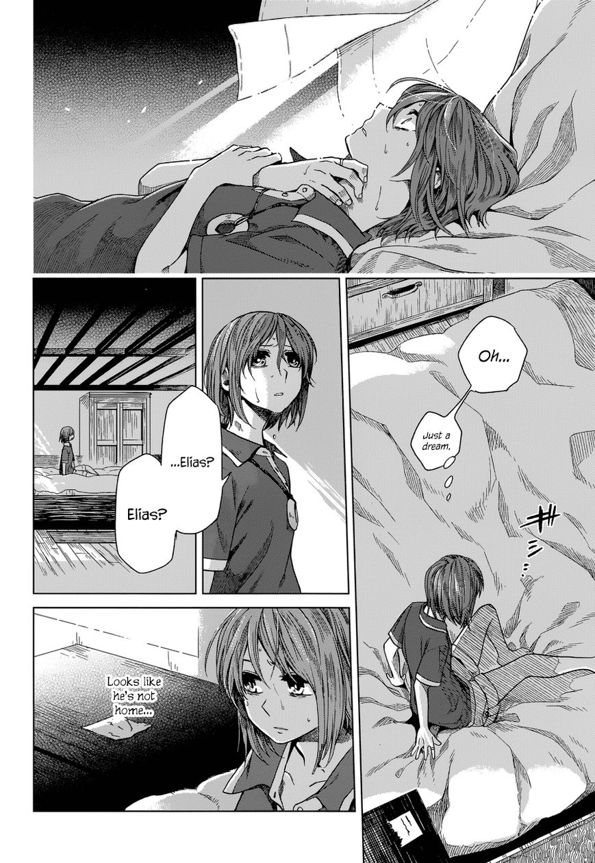 Mahou Tsukai no Yome Chapter 14 page 4 - Chapter 14 : Little pitchers have long ears.
