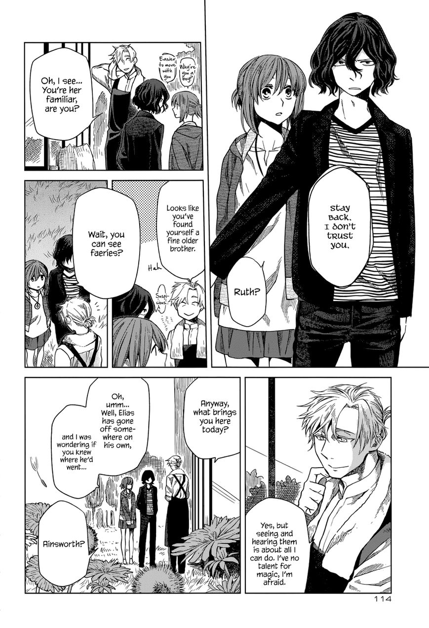 Mahou Tsukai no Yome Chapter 14 page 8 - Chapter 14 : Little pitchers have long ears.