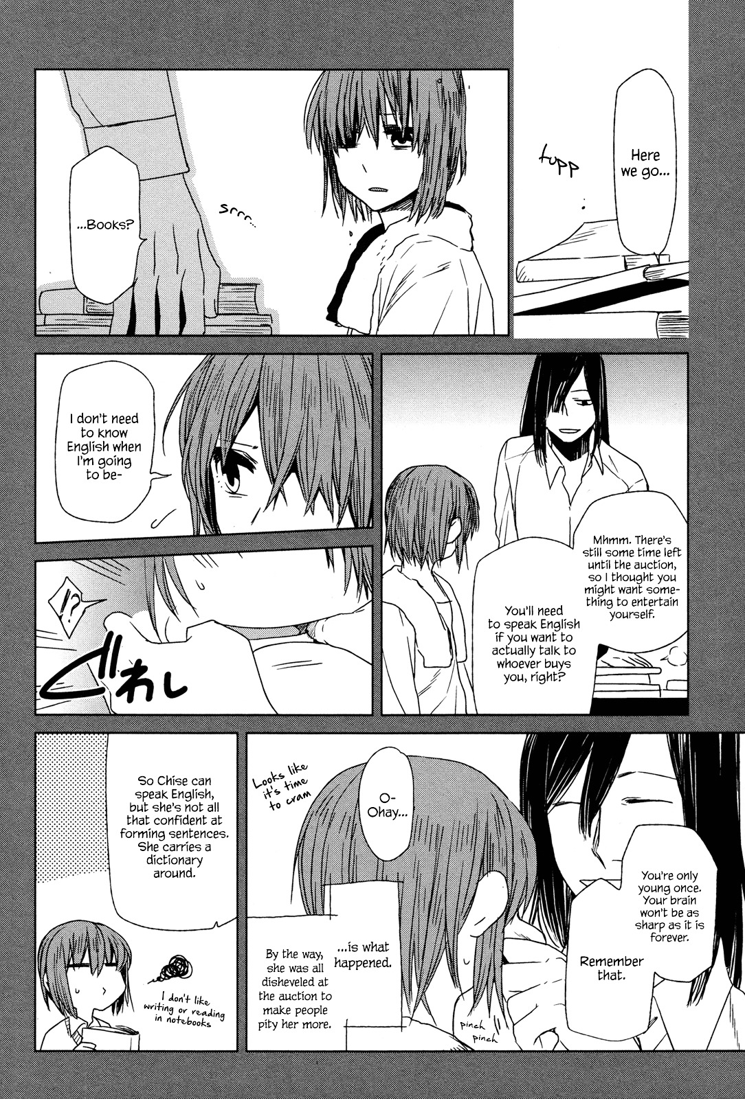 Mahou Tsukai no Yome Chapter 15.5 page 6 - Chapter 15.5 : Volume 3 Extras