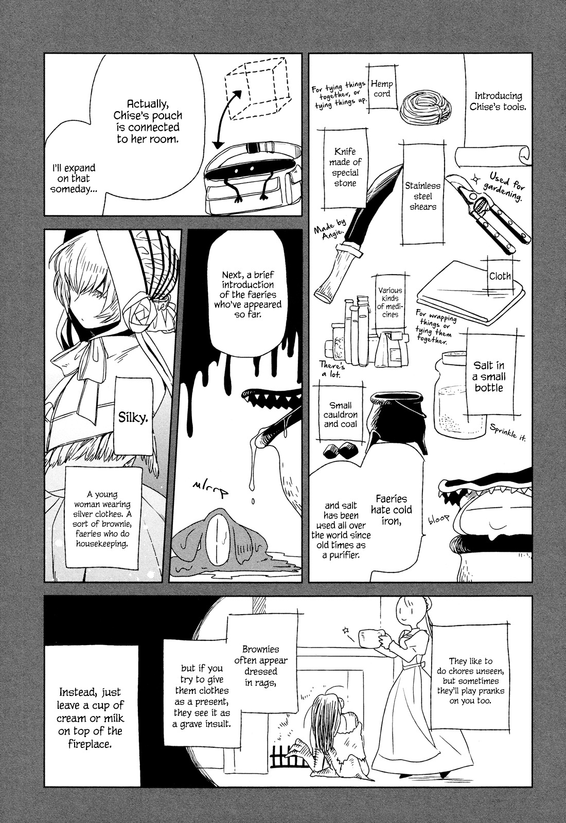 Mahou Tsukai no Yome Chapter 15.5 page 7 - Chapter 15.5 : Volume 3 Extras