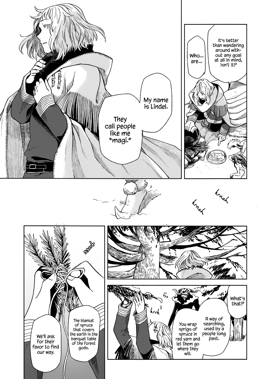 Mahou Tsukai no Yome Chapter 16 page 9 - Chapter 16 : Once bitten, twice shy.
