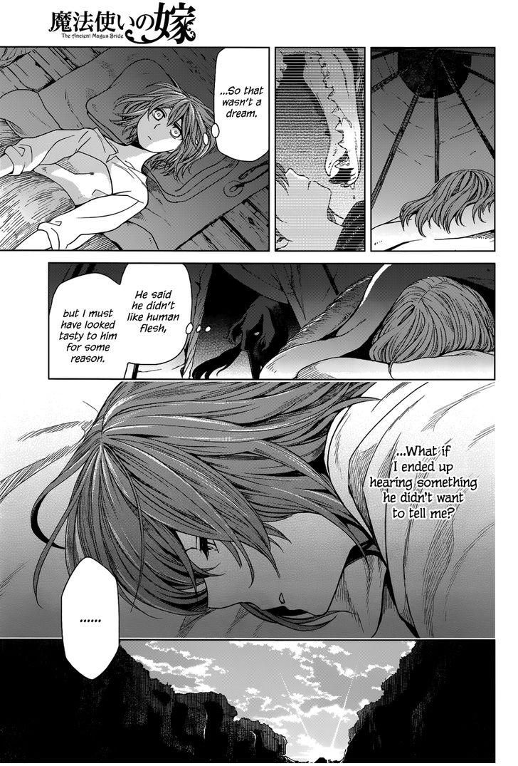 Mahou Tsukai no Yome Chapter 17 page 11 - Chapter 17 : Lovers ever run before the clock.