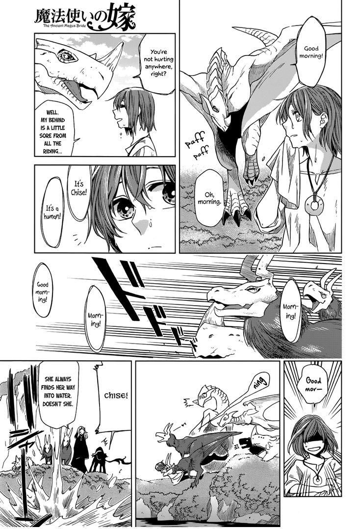 Mahou Tsukai no Yome Chapter 17 page 13 - Chapter 17 : Lovers ever run before the clock.