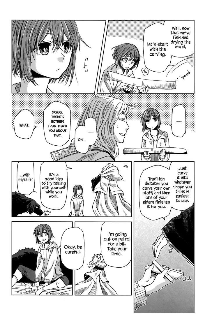 Mahou Tsukai no Yome Chapter 17 page 17 - Chapter 17 : Lovers ever run before the clock.