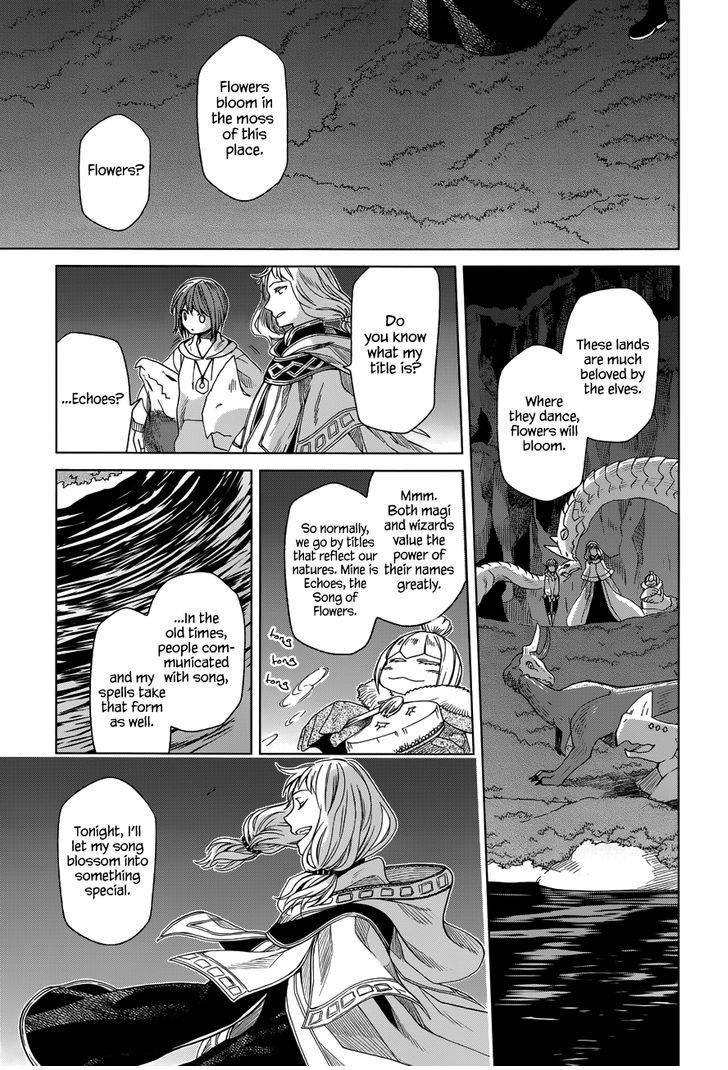 Mahou Tsukai no Yome Chapter 17 page 22 - Chapter 17 : Lovers ever run before the clock.