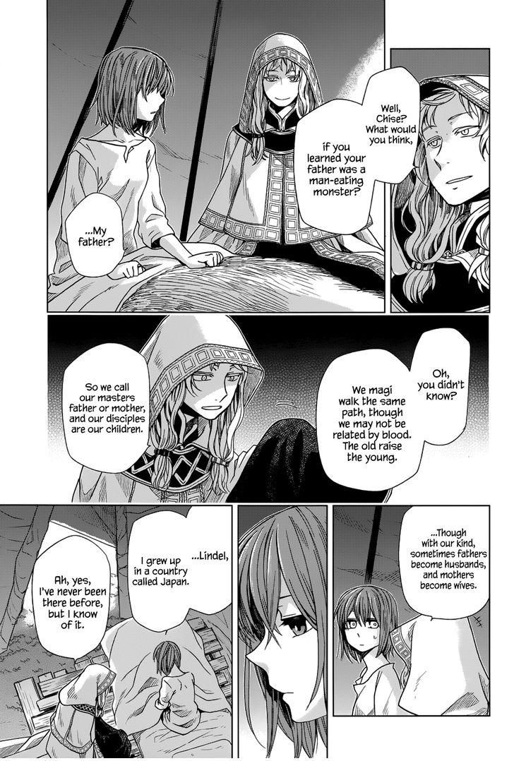 Mahou Tsukai no Yome Chapter 17 page 3 - Chapter 17 : Lovers ever run before the clock.