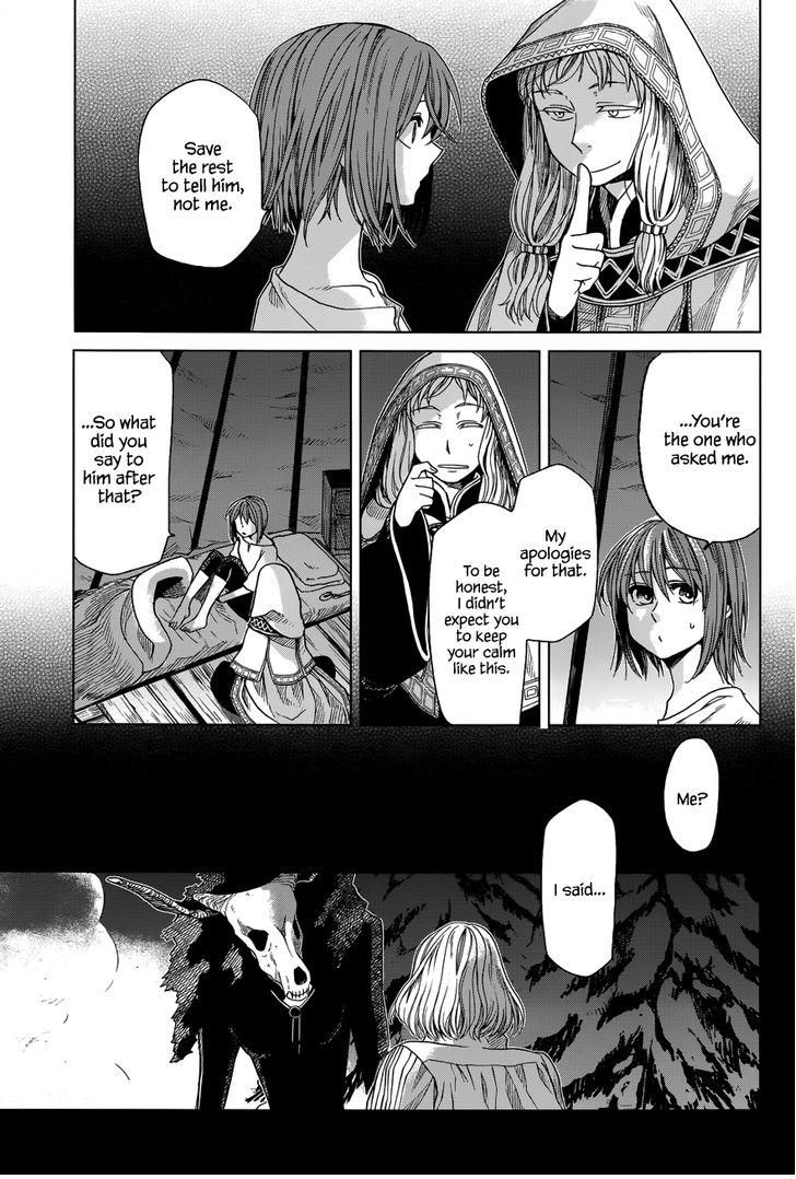 Mahou Tsukai no Yome Chapter 17 page 5 - Chapter 17 : Lovers ever run before the clock.
